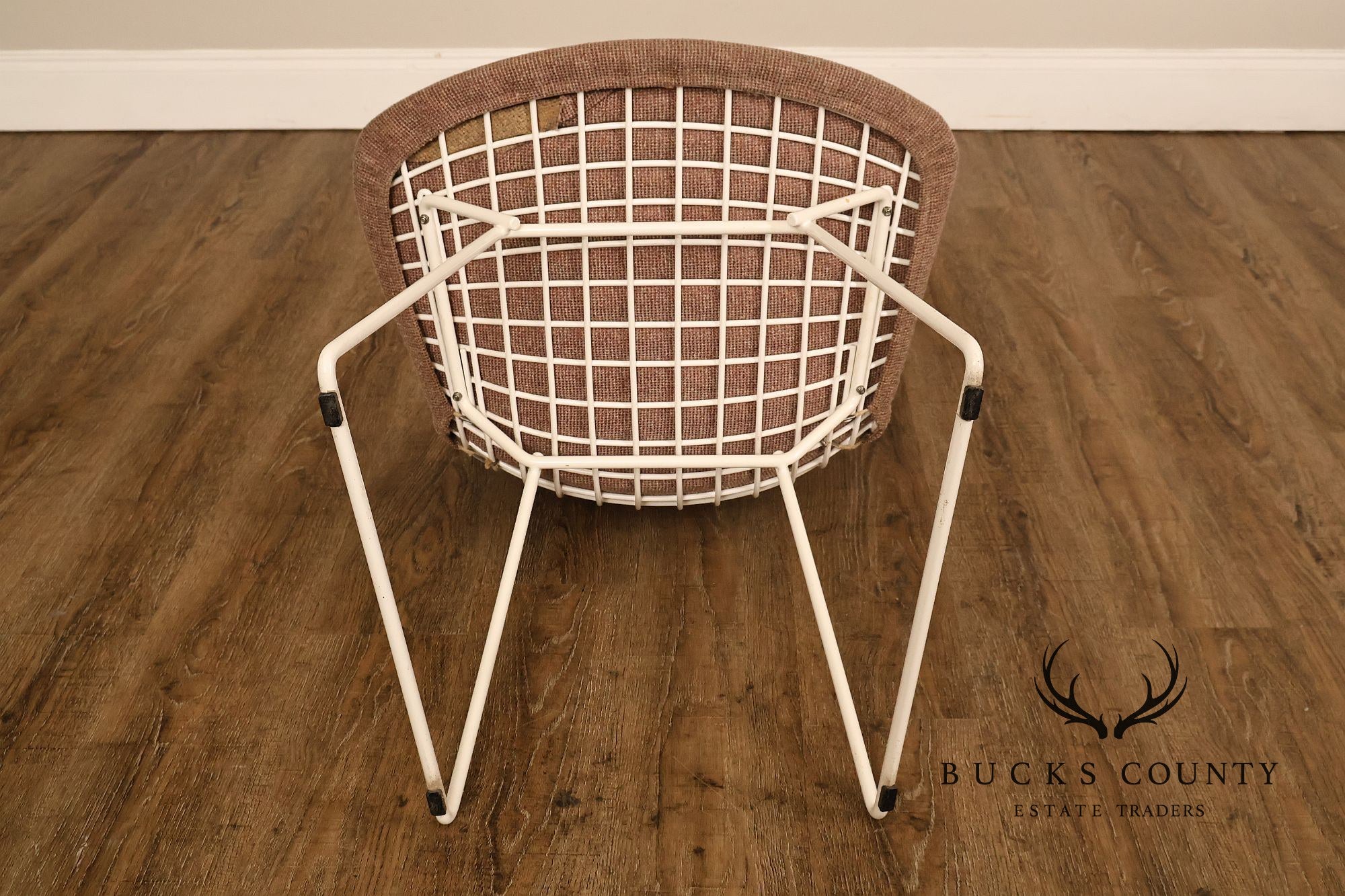Knoll Bertoia Mid Century Modern Upholstered Side Chair
