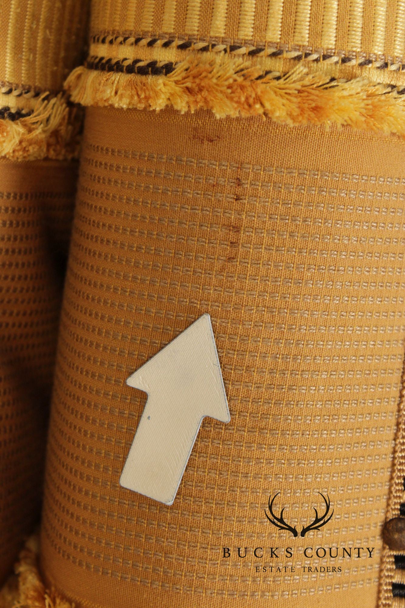 Greg Jordan Custom Scalamandre Upholstered Wingback Chair