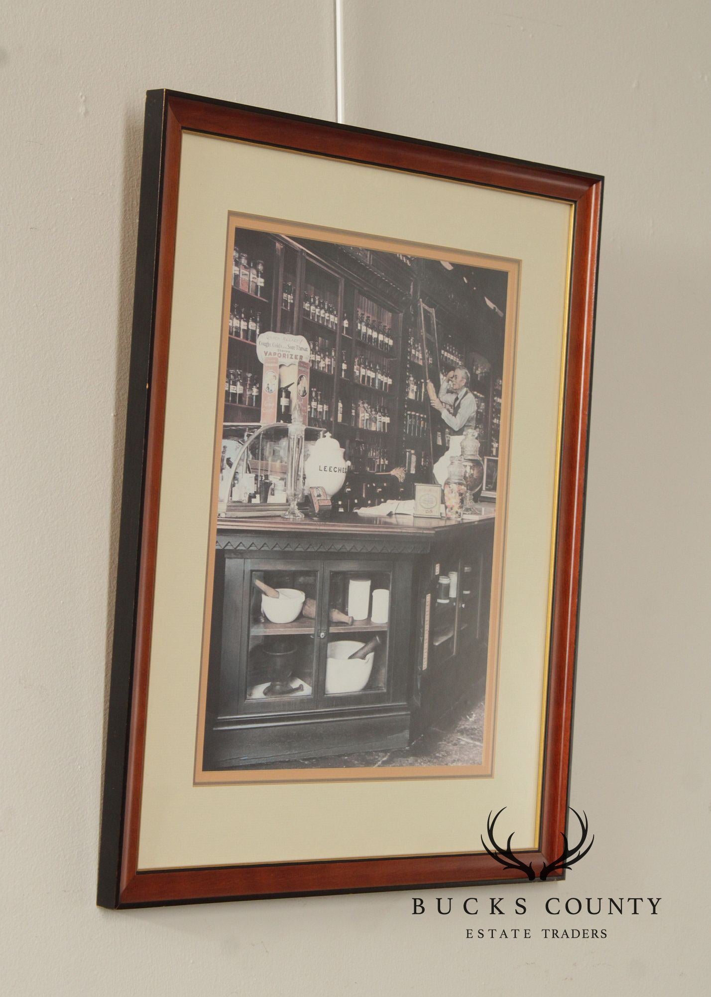 Vintage Pair of Framed Prints, New Orleans Pharmacy Museum