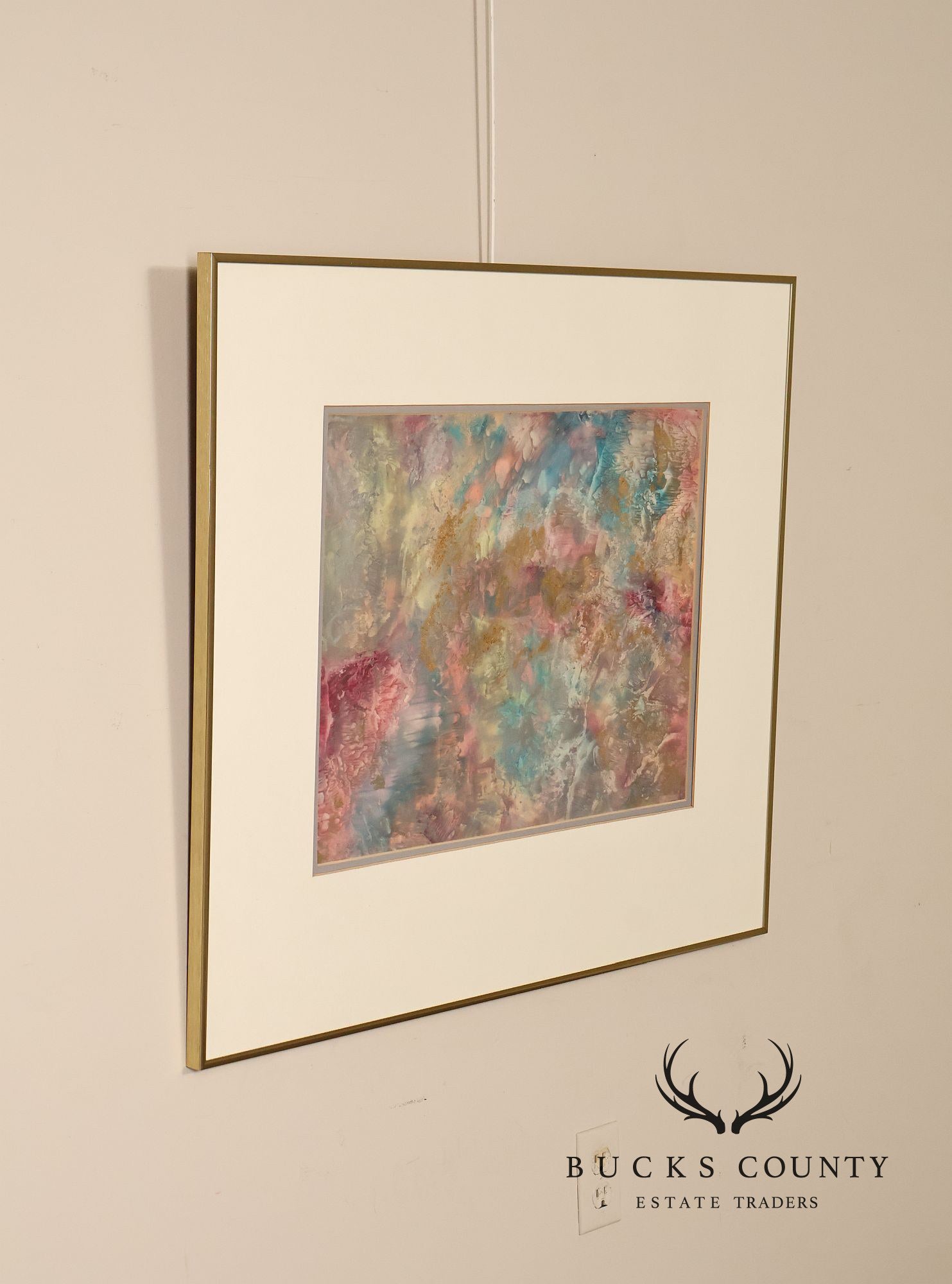 Suzanne Marinell Mixed Media Painting, 'Merlin's Alchemy'