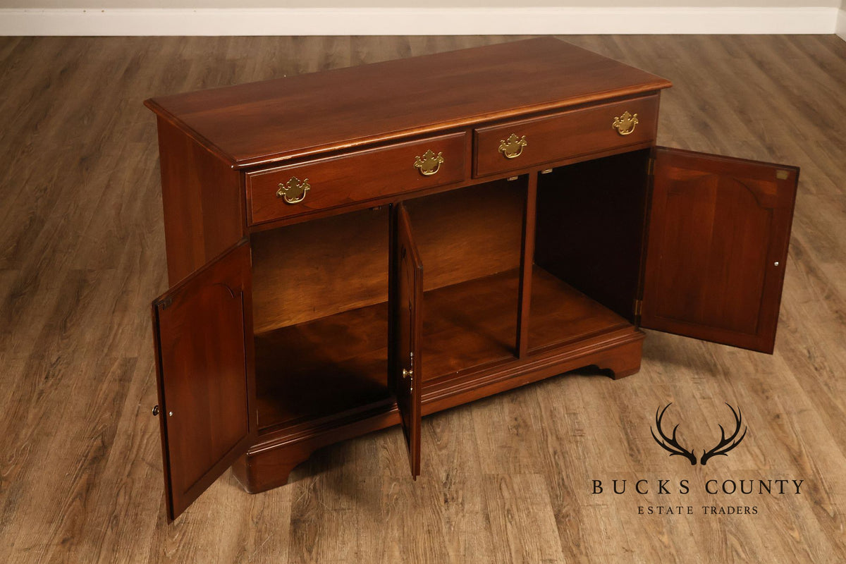 Ethan Allen Chippendale Style Cherry Buffet