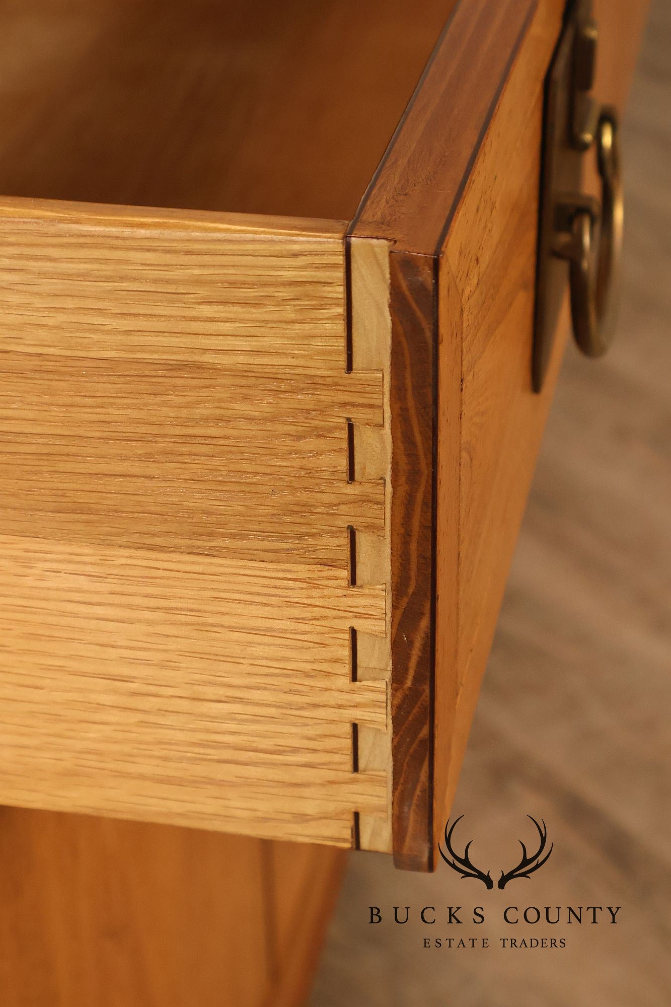 Baker Asian Style Hardwood Buffet Sideboard