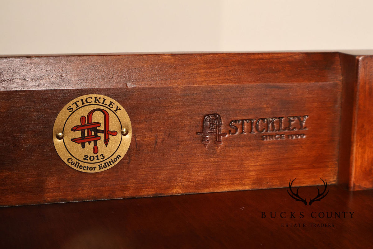 Stickley 2013 Collector Edition Cherry Harvey Ellis Wine Rack With Inlay