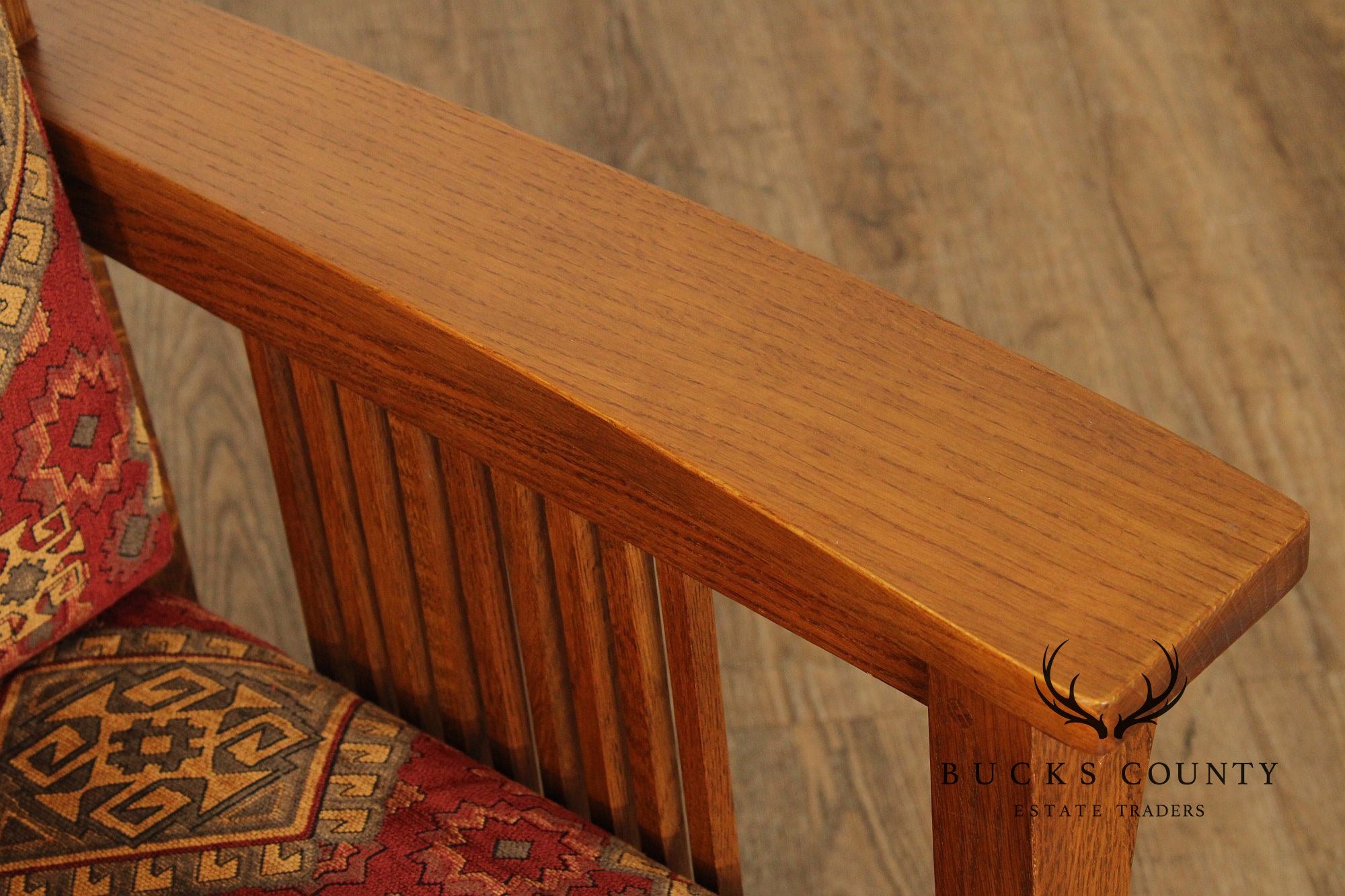 Stickley Mission Collection Oak Spindle Rocker