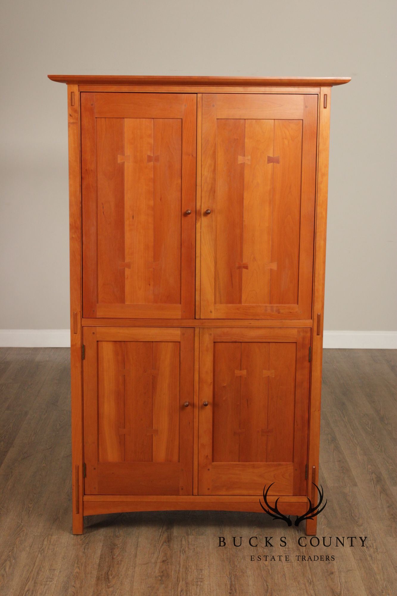 Stickley Mission Collection Cherry Entertainment Armoire