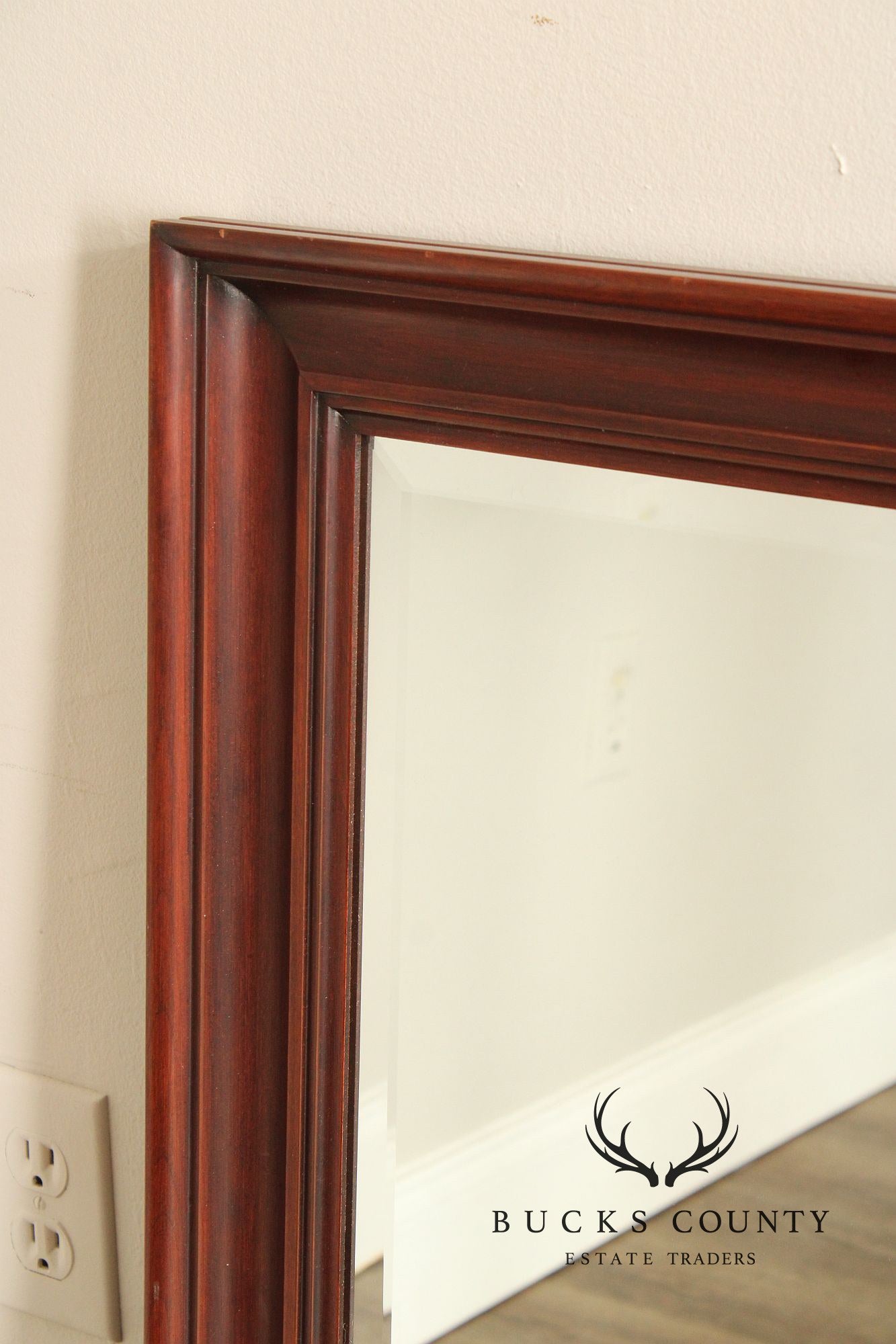 Henkel Harris Black Cherry Wall Mirror