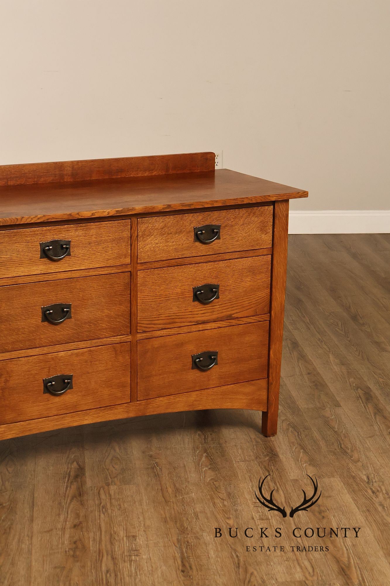 Stickley Harvey Ellis Collection Nine Drawer Oak Dresser