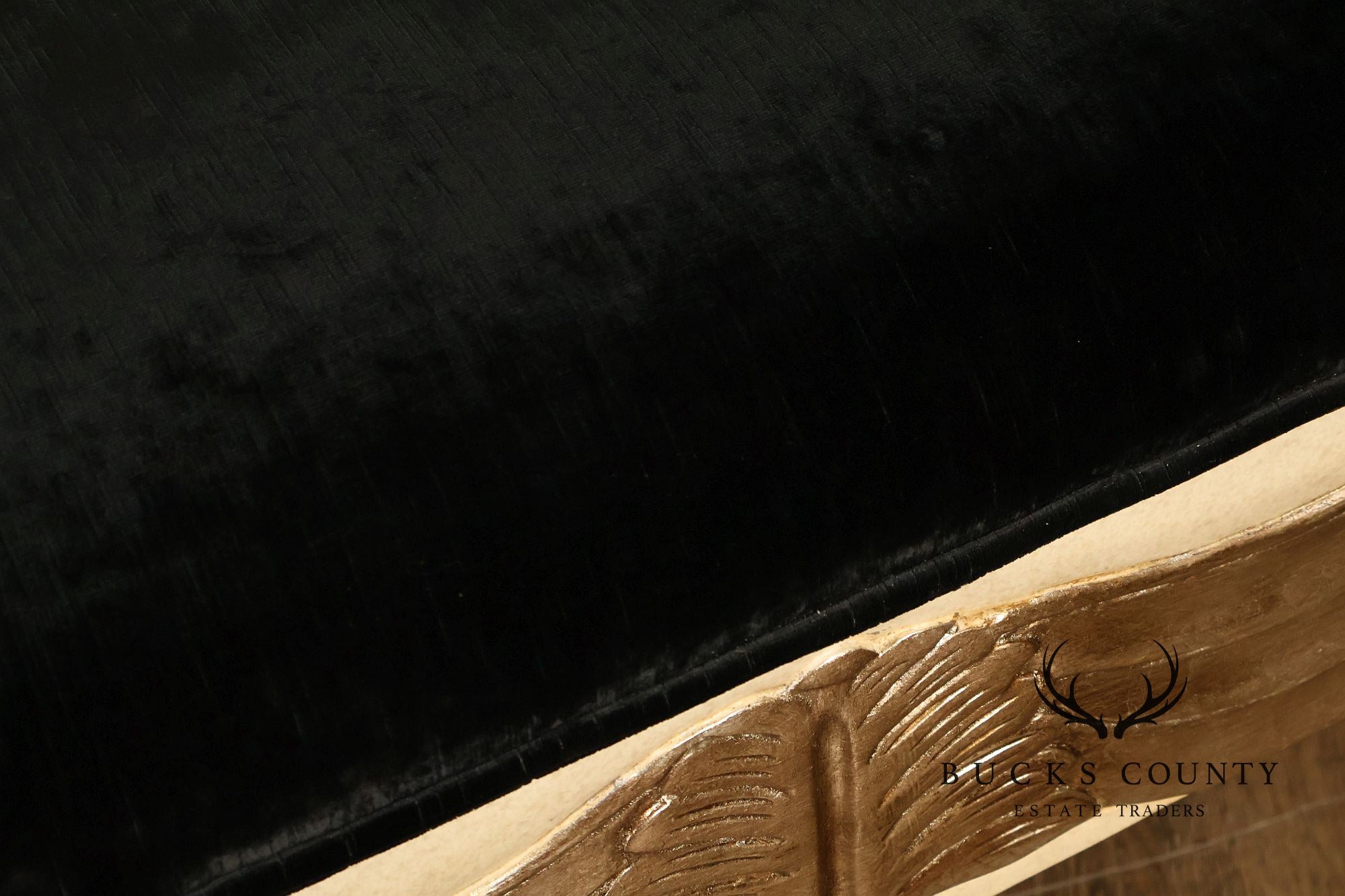 Italian Regency Style Partial Gilt Chaise Bench