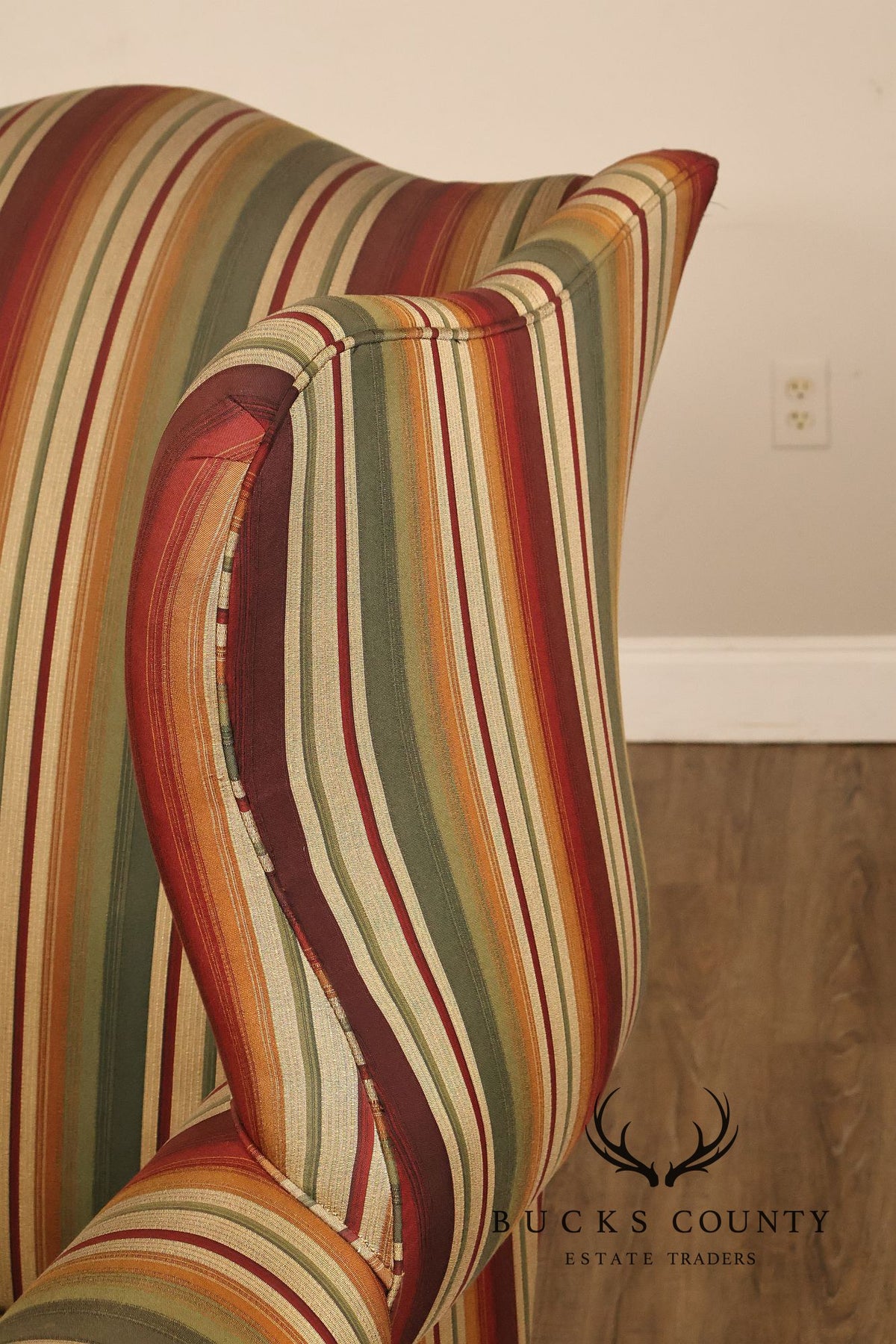 Henredon Historic Natchez Collection Oversized Wing Chair