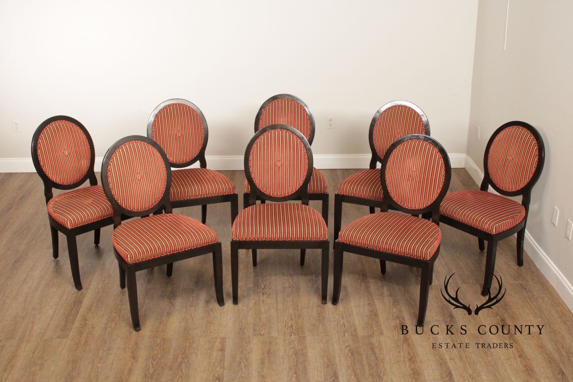 William Switzer Set of Eight 'Joseph Hoffman' Dining Chairs