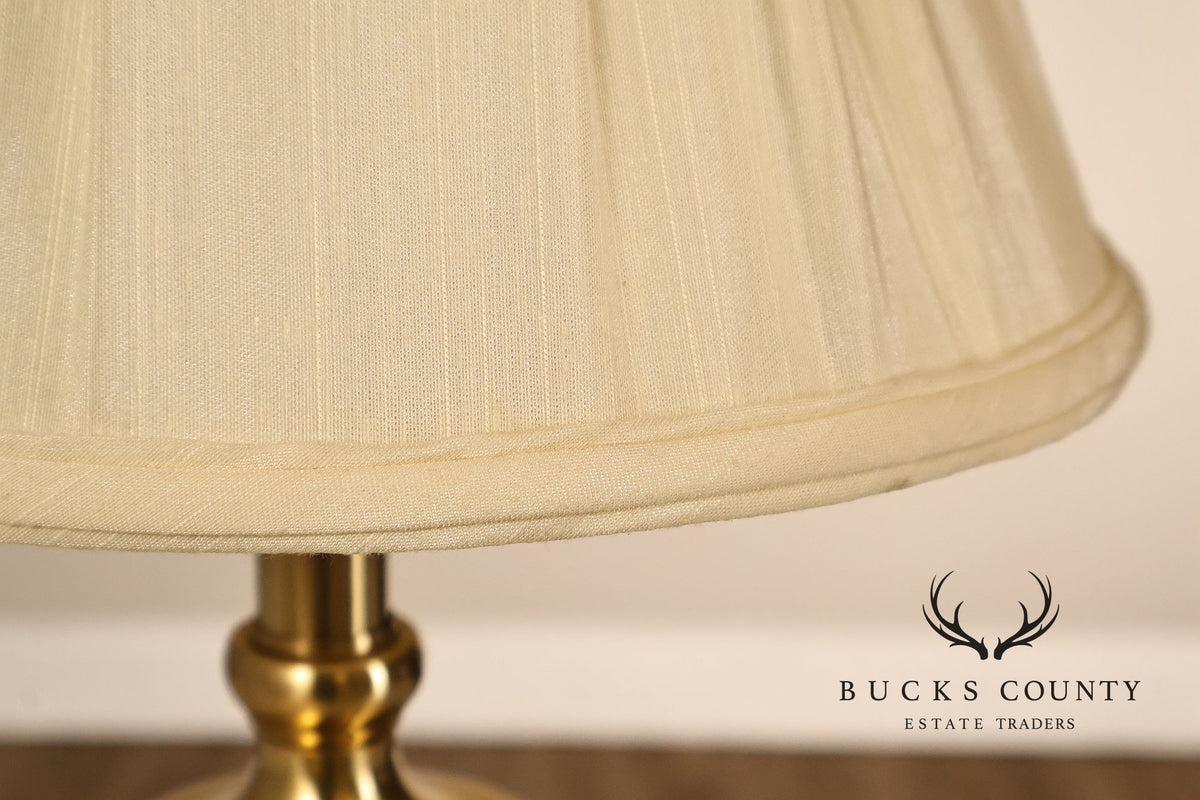 Quoizel Lenox Porcelain and Brass Urn Form Table Lamp