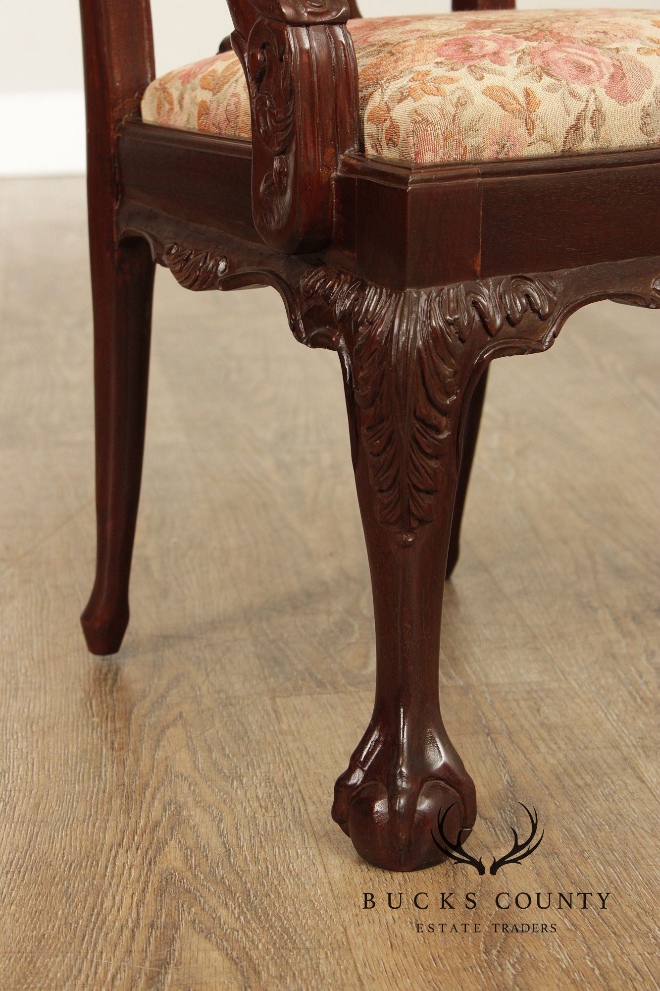 Georgian Style Mahogany Child's Armchair