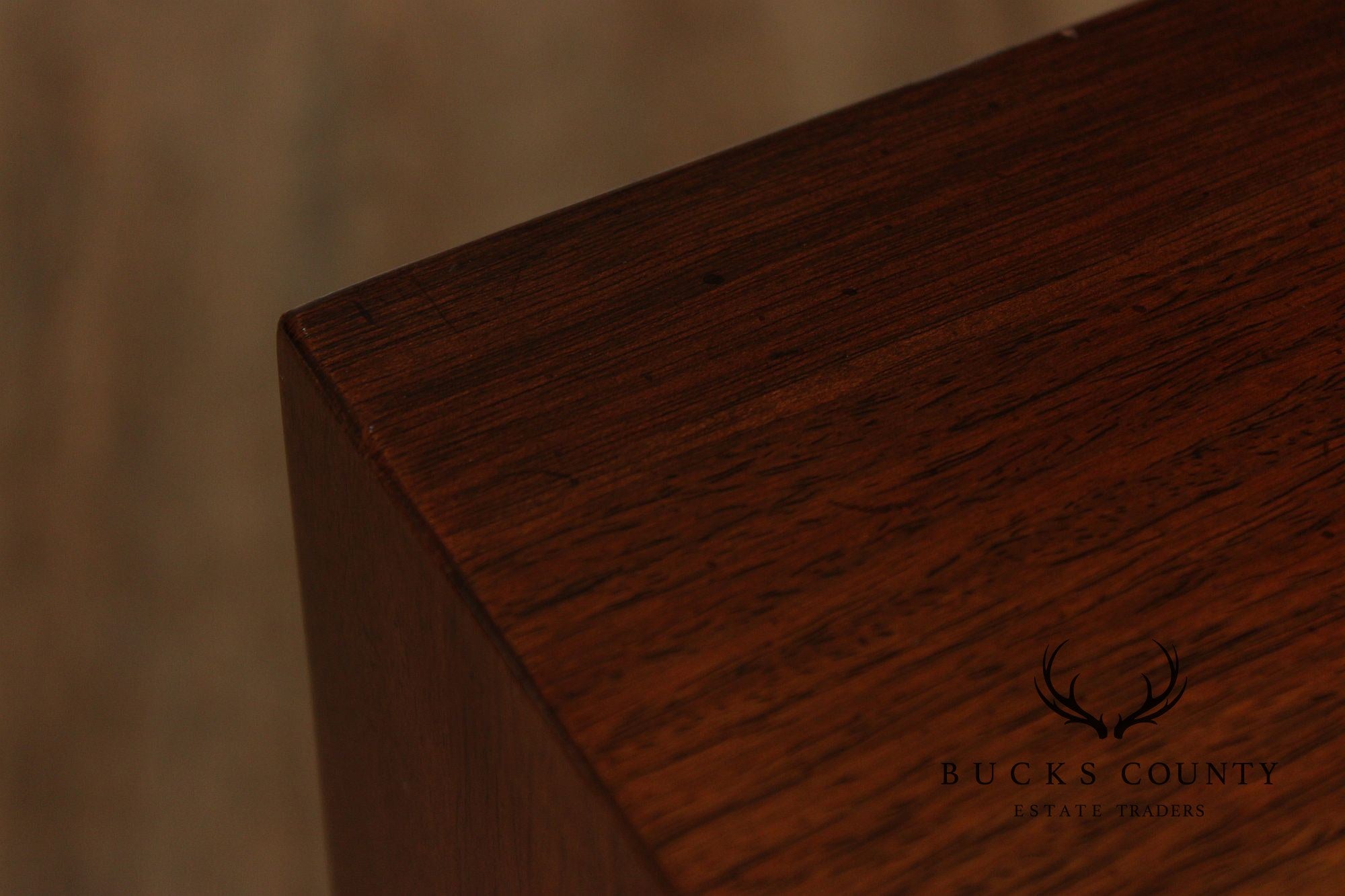 Henredon Asian Style Pair of Walnut Storage Cupboards