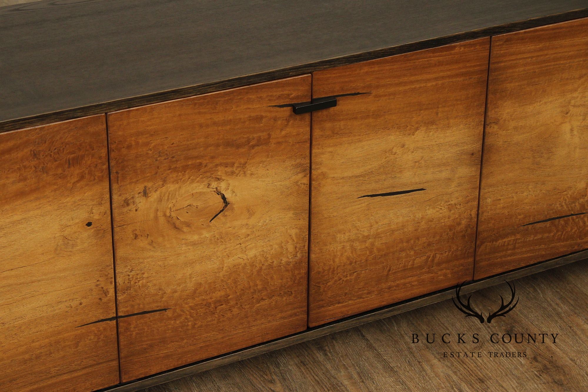 West Elm Natural Wood Media Console Sideboard