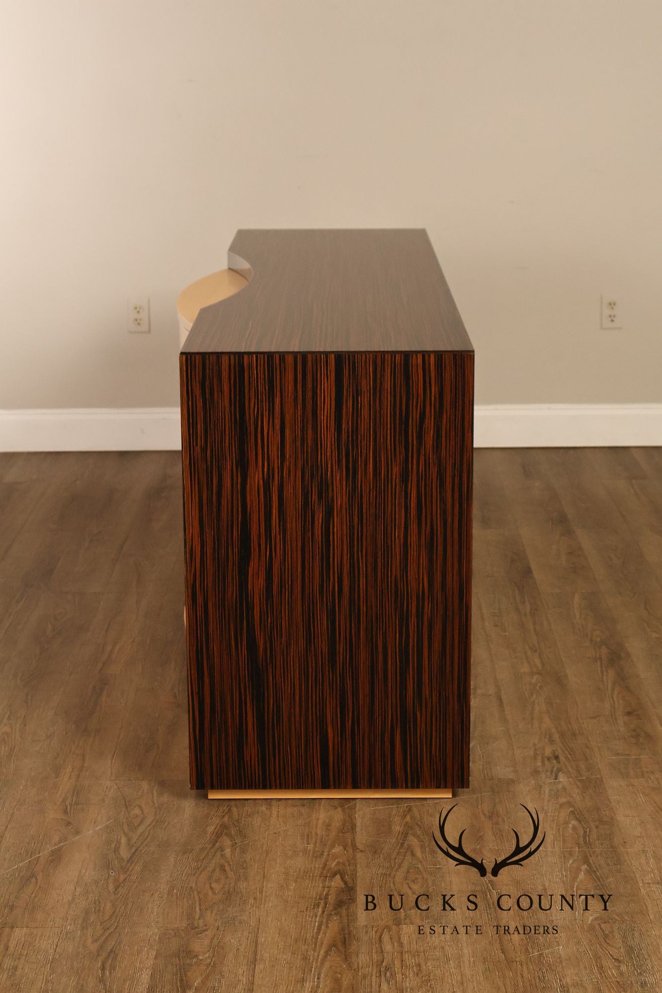 Giorgio Collection Italian Art Deco Style Mixed Wood Sideboard
