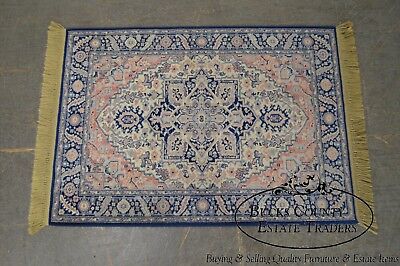 Karastan 4.3' x 6' Blue Heriz Area Rug #748