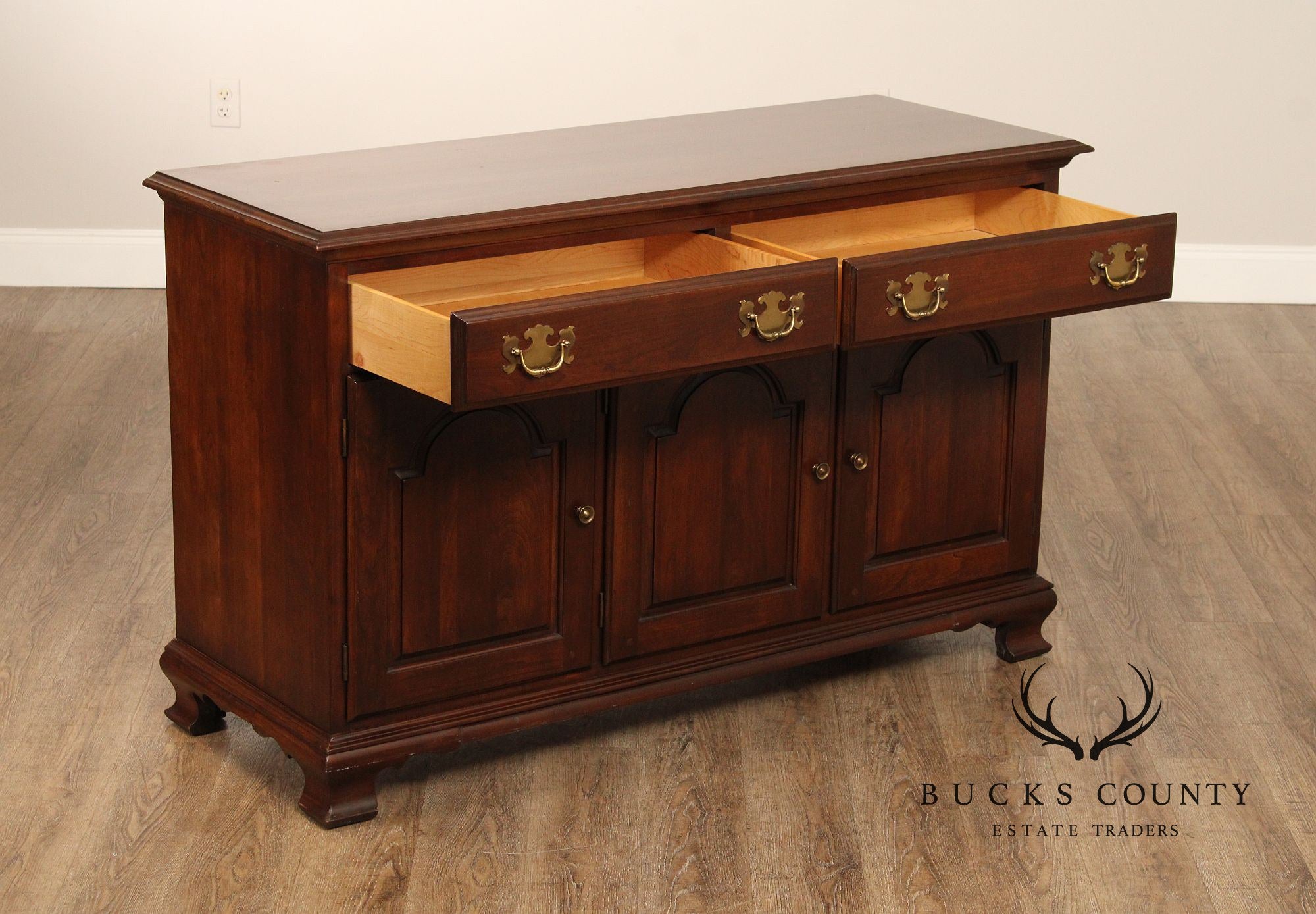 Harden Chippendale Style Cherry Sideboard