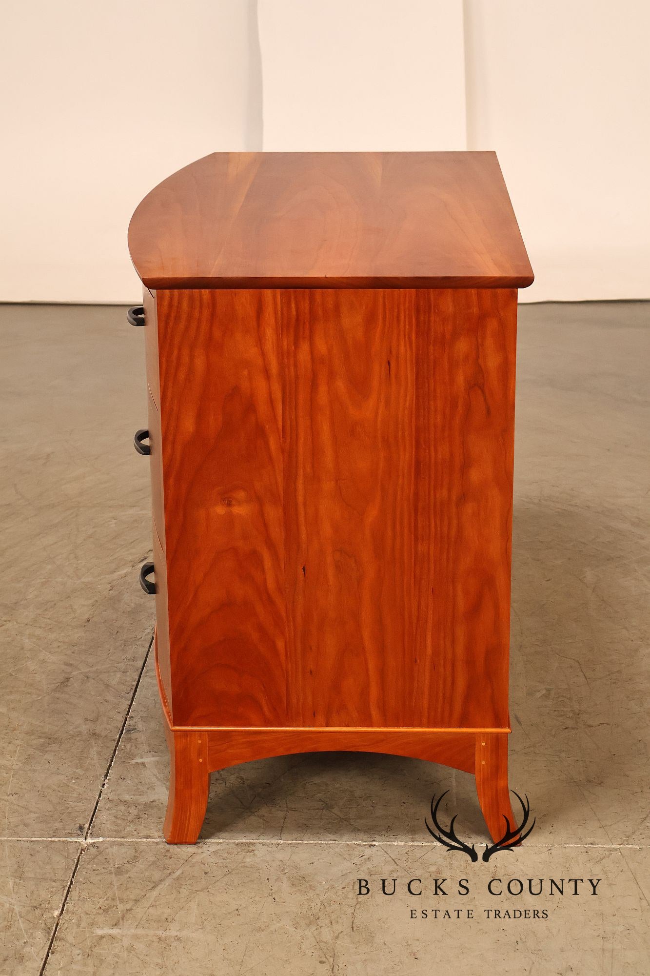 Thomas Moser Cherry Crescent Four Drawer Bureau