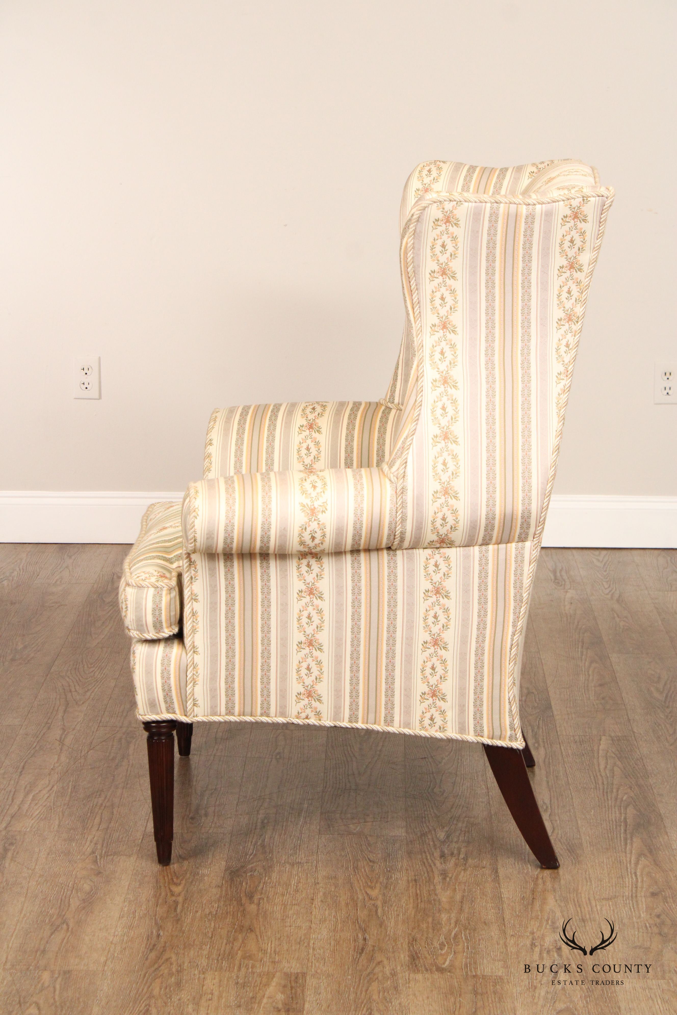 Lillian August Collection Traditional Pair of Wing Chairs