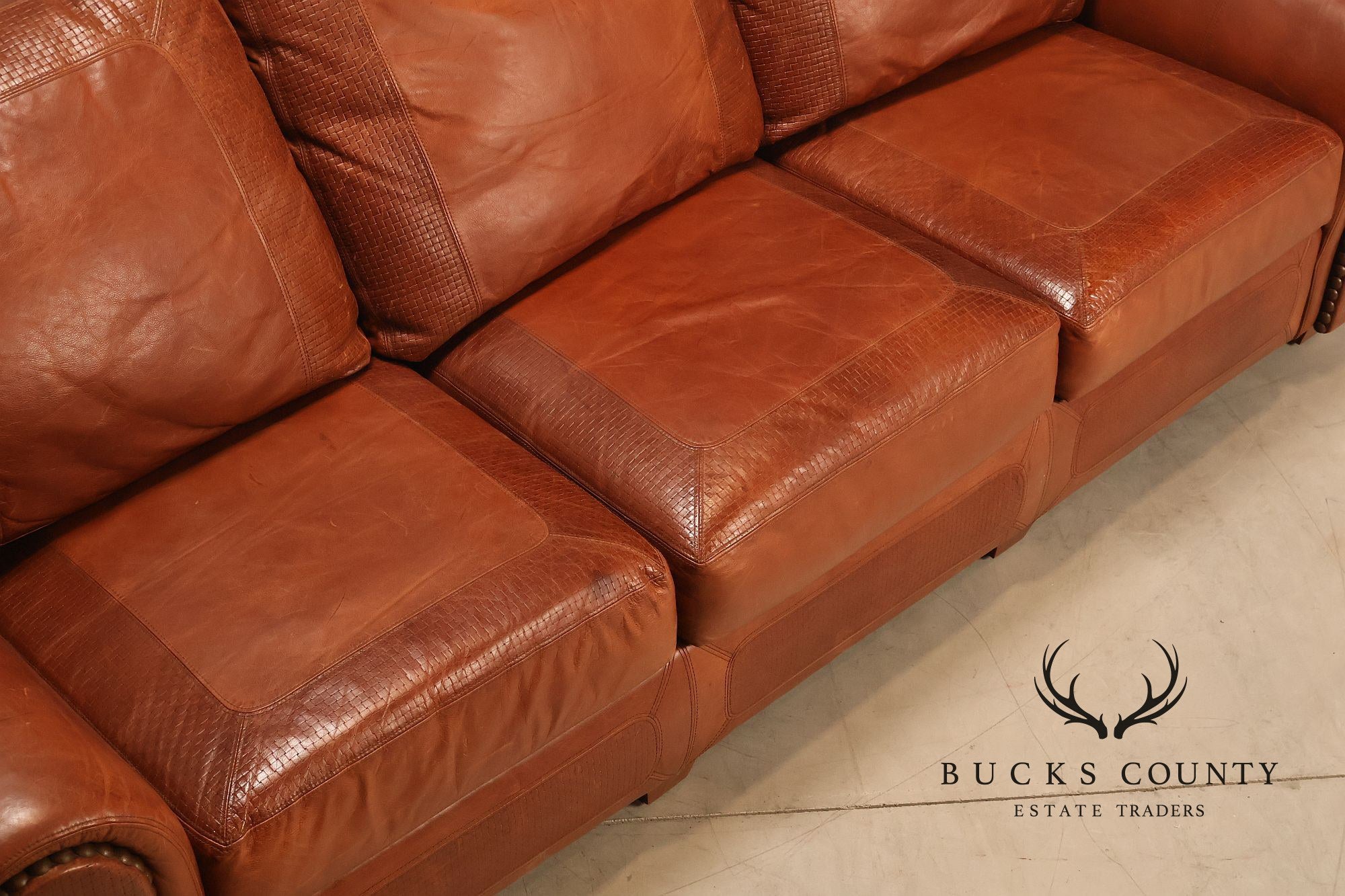 Stickley 'Santa Fe' Leather Sofa