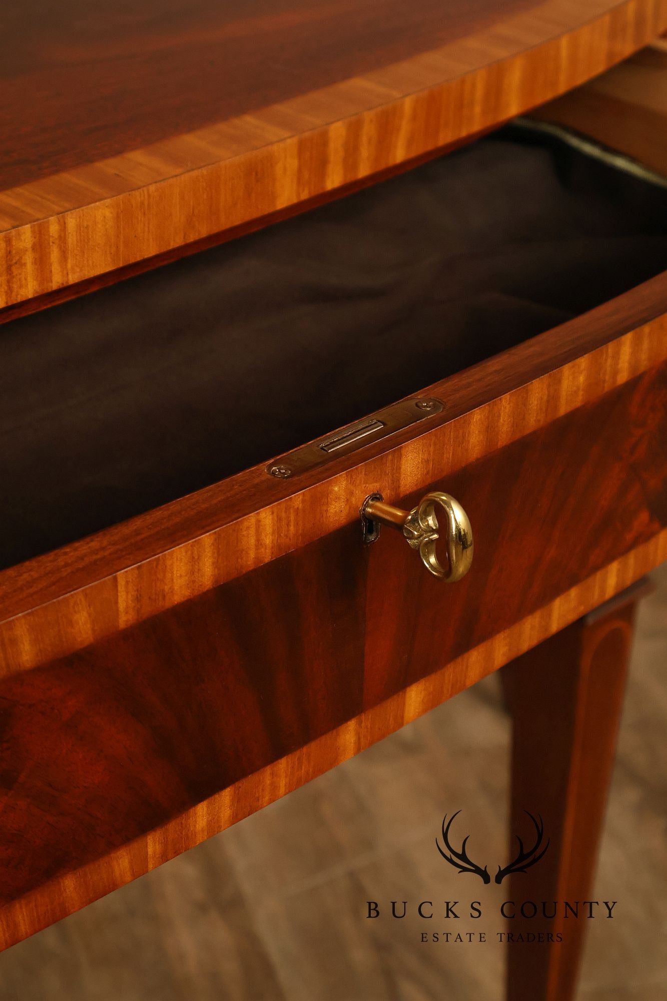 Karges Federal Style Inlaid Mahogany Sideboard