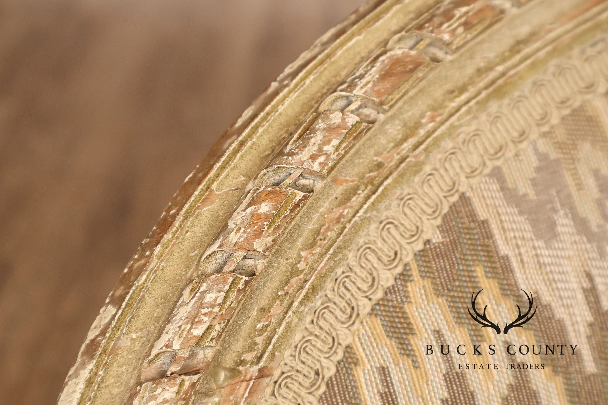 French Louis XVI Style Painted Settee