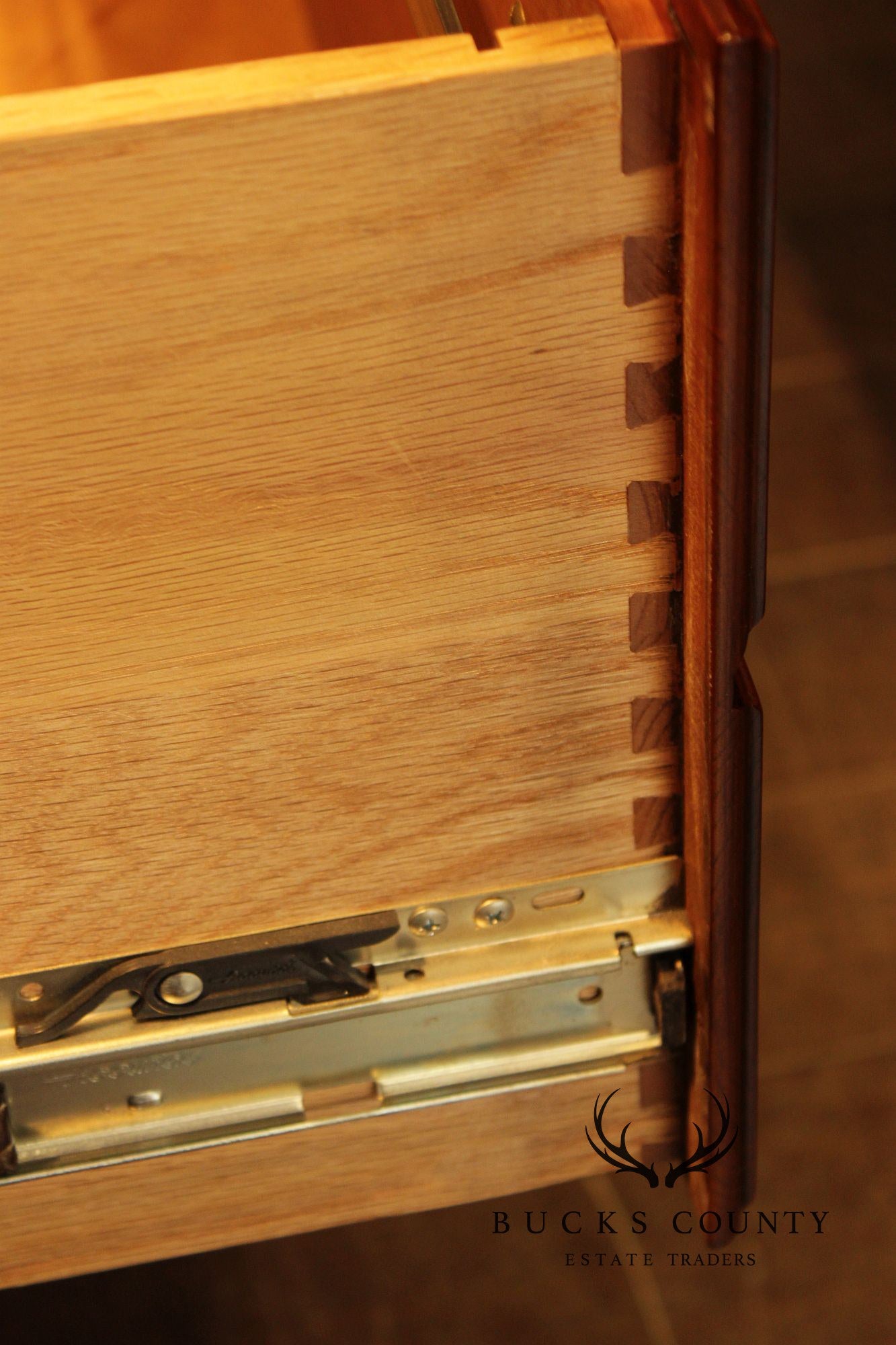 Statton Solid Cherry Executive Desk Credenza