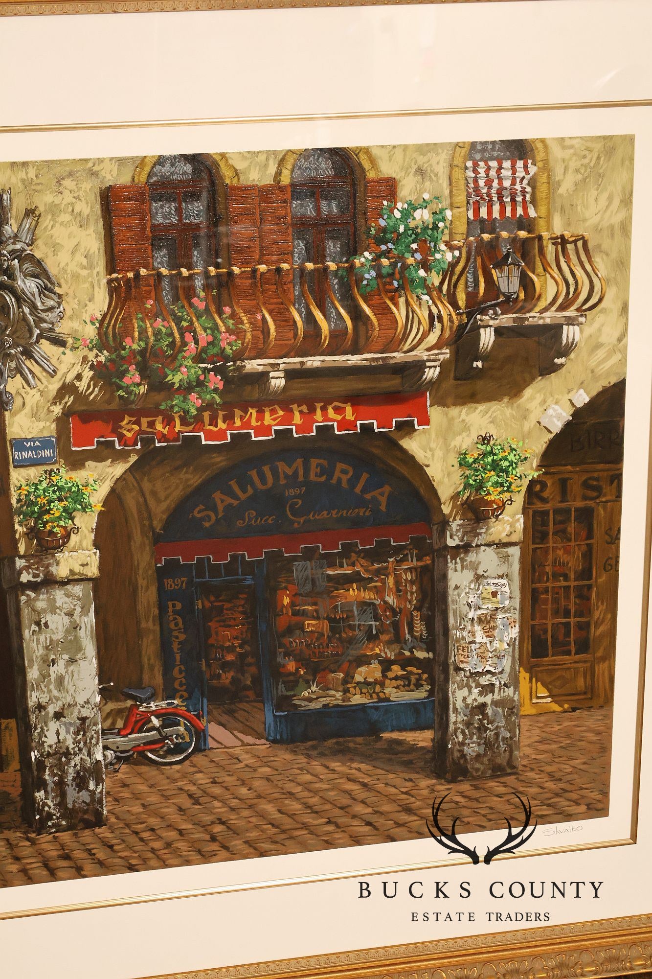 Viktor Shvaiko Limited Edition Print, 'Colors of Italy'