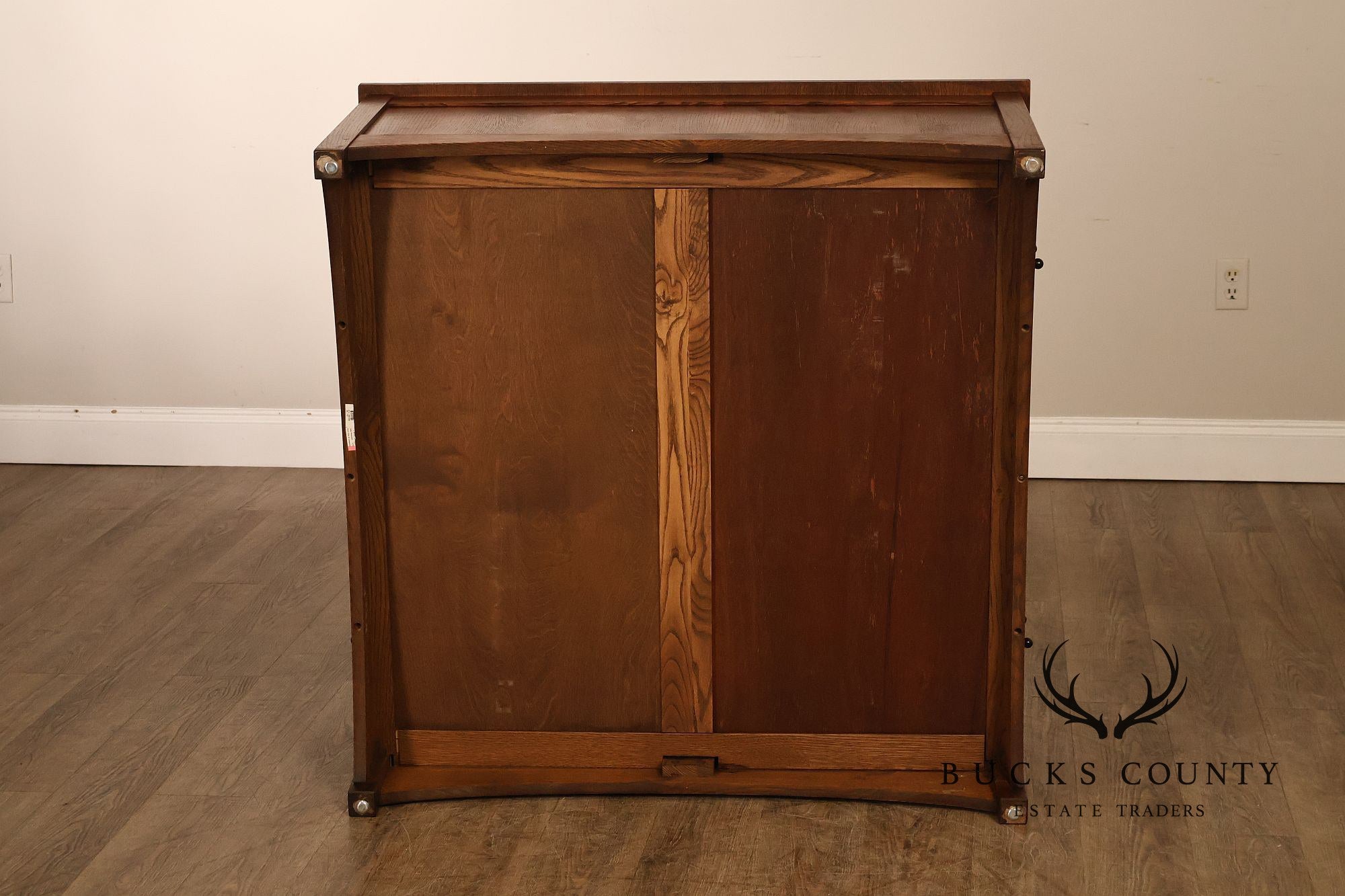 Stickley Harvey Ellis Mission Collection Oak Cocktail Table With Inlay