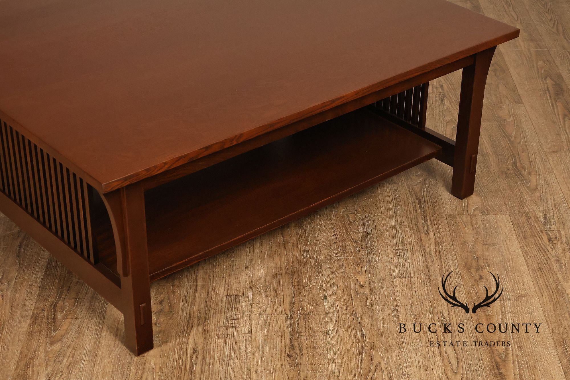 Stickley Mission Collection Oak Cocktail Table