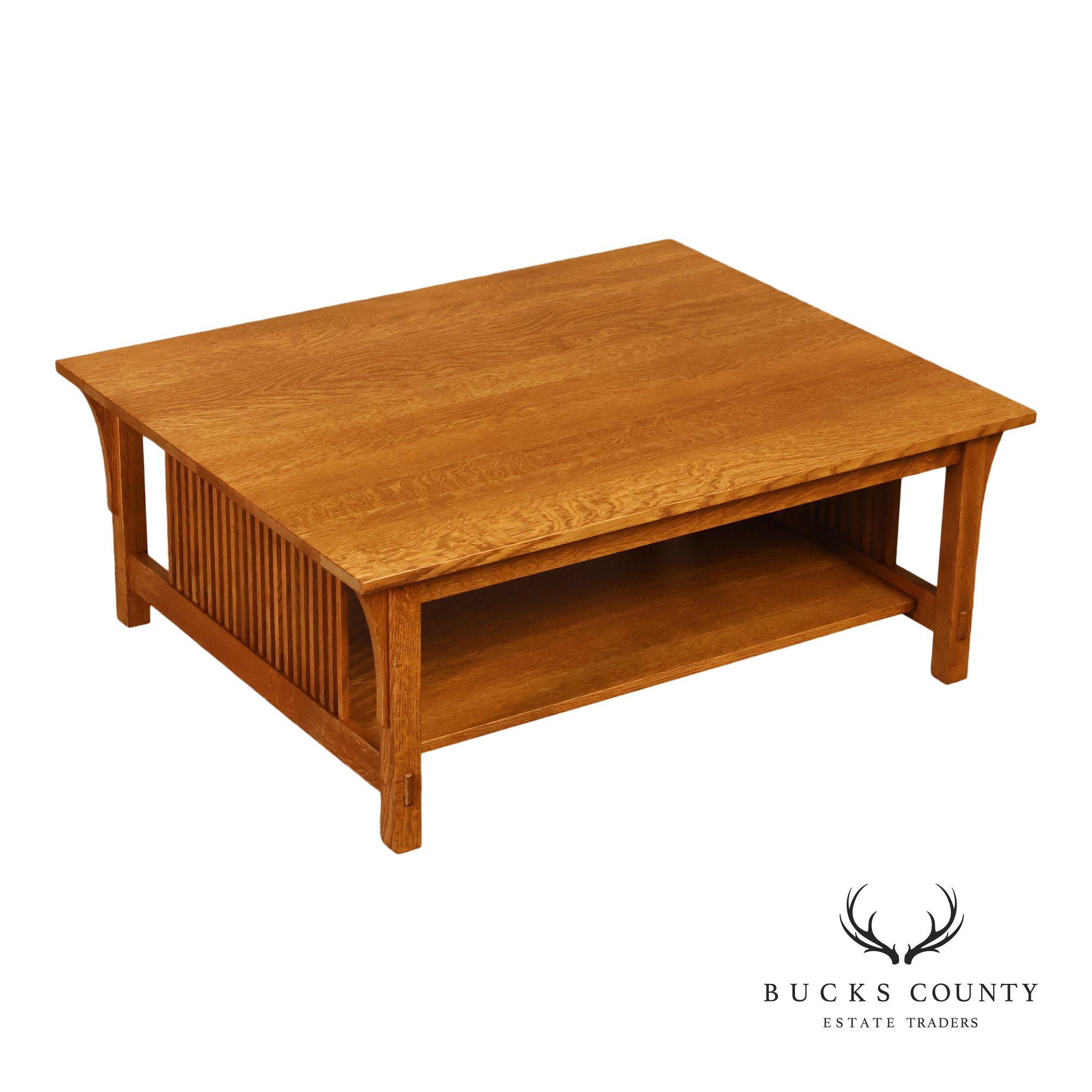 Stickley Mission Collection Oak Cocktail Table