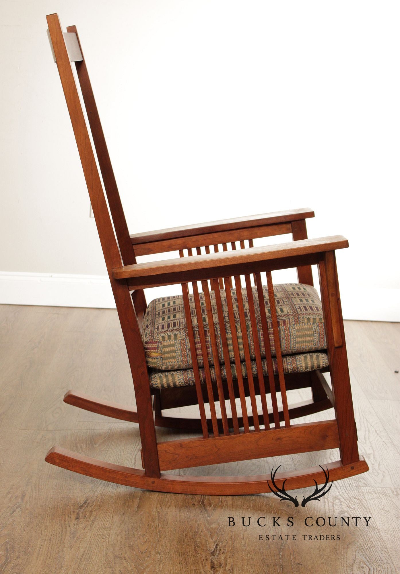 Stickley Mission Collection Cherry Spindle Rocker