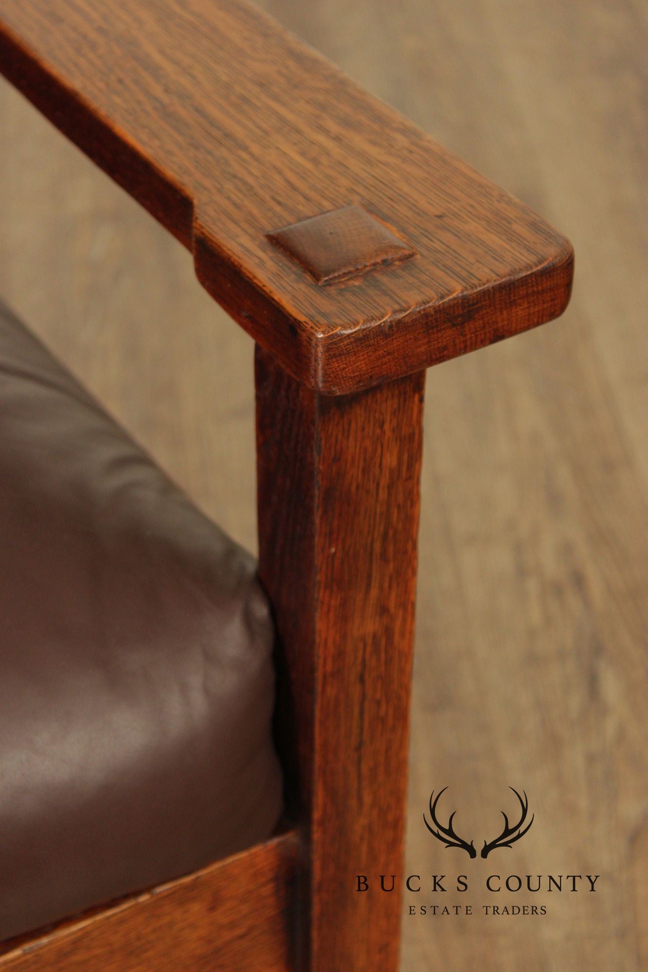 Stickley Brothers Antique Mission Oak Morris Chair