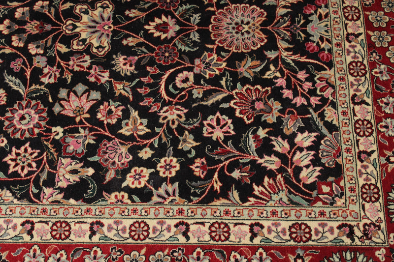 Persian Tabriz Hand-Tied Area Rug, 11' x 8'