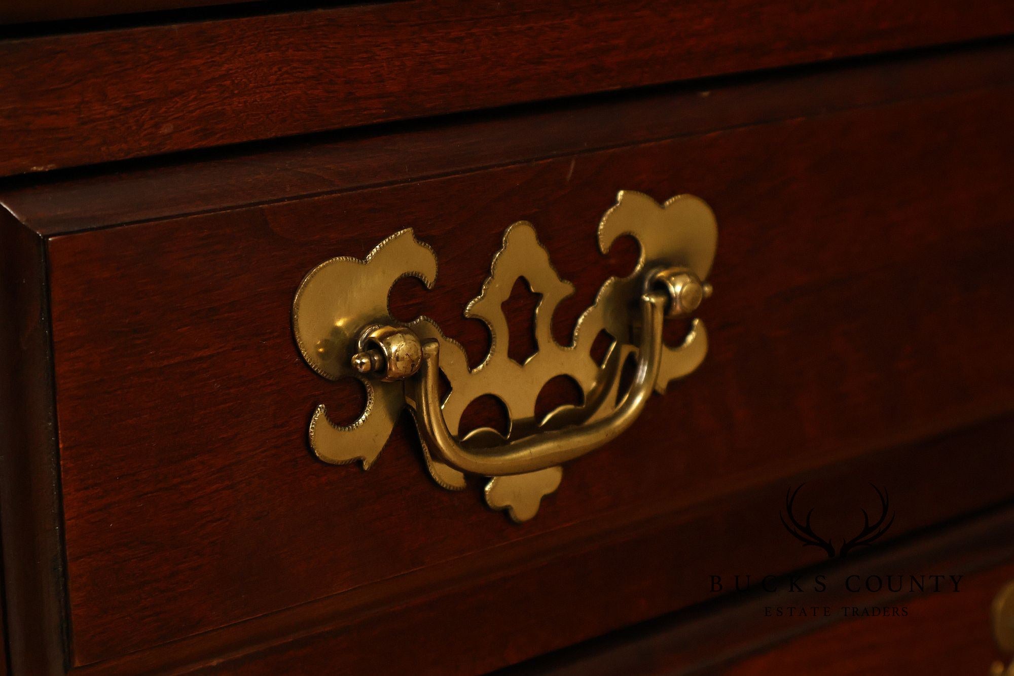 Jasper Cabinet Queen Anne Style Cherry Secretary Desk