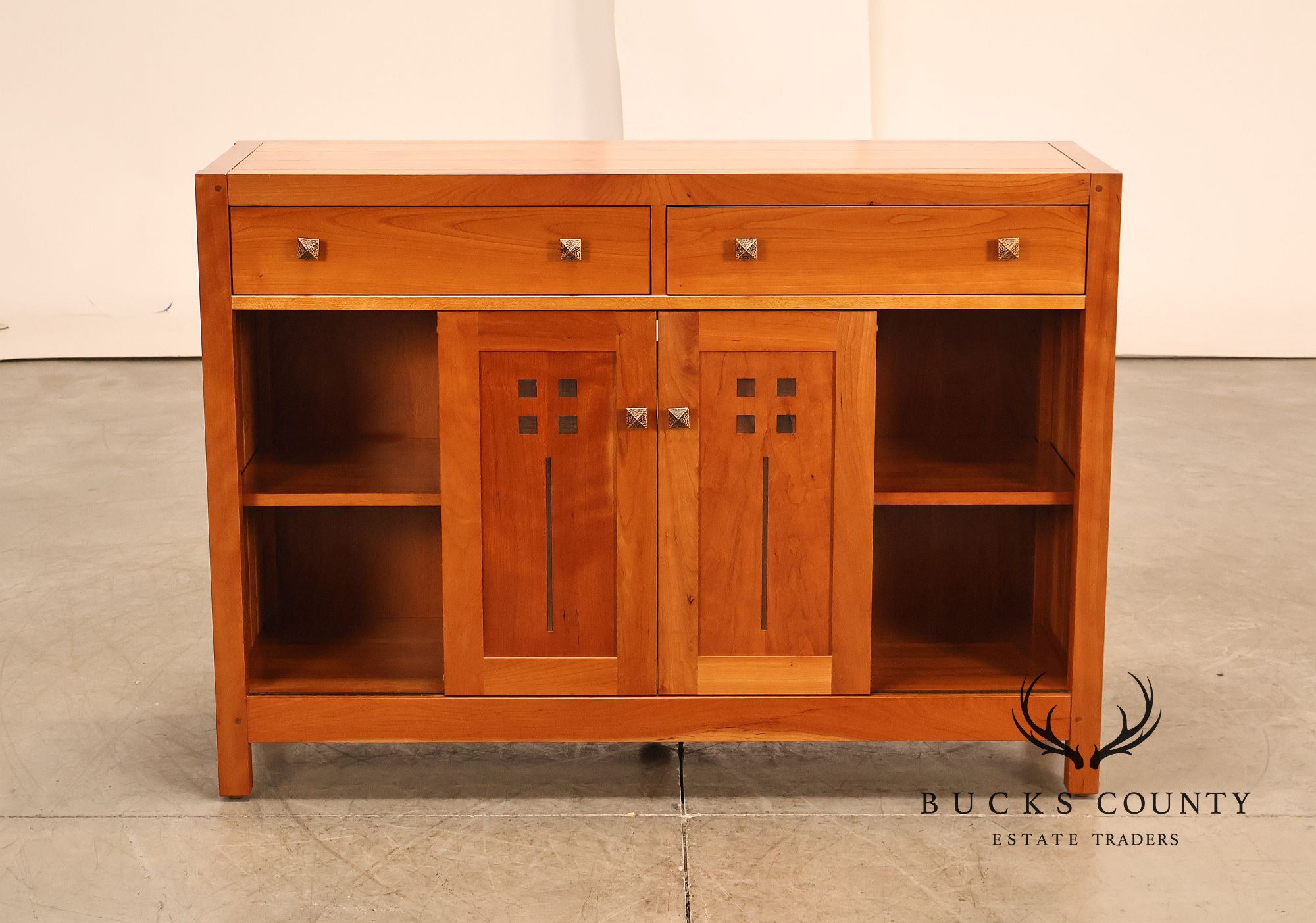 Stickley Highlands Mission Cherry Entertainment Console