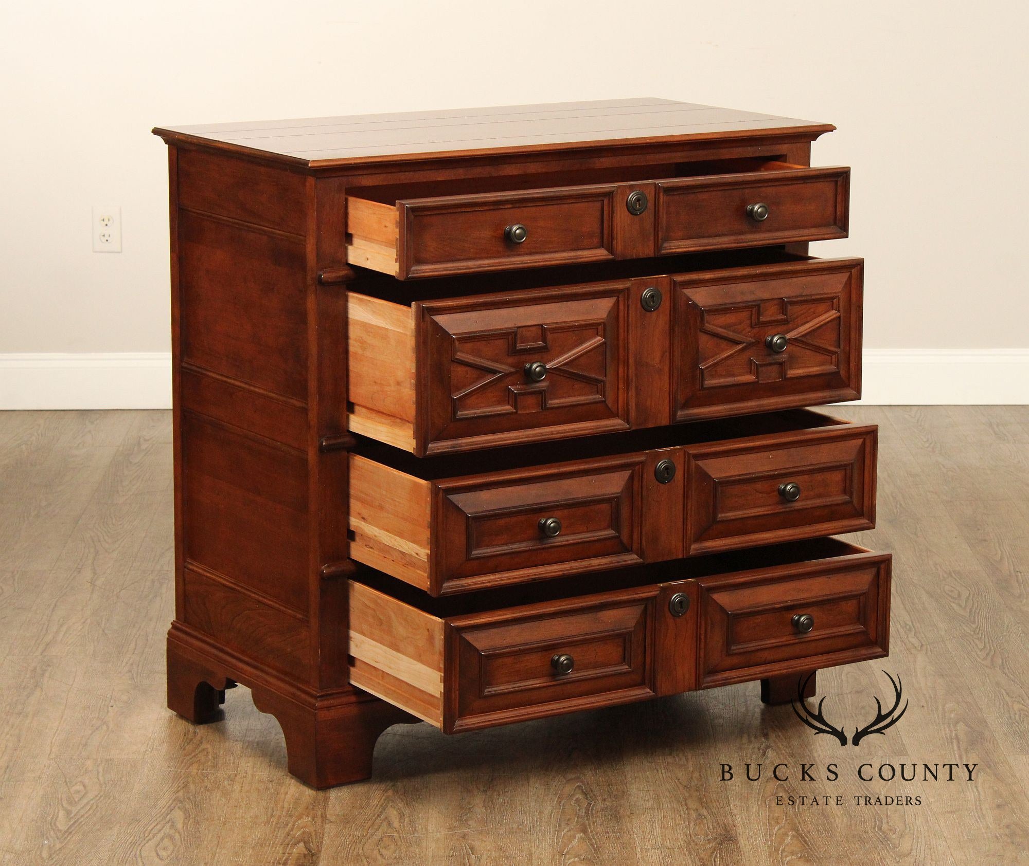 Stickley Finger Lakes Collection Cherry 'Moravia' Chest of Drawers