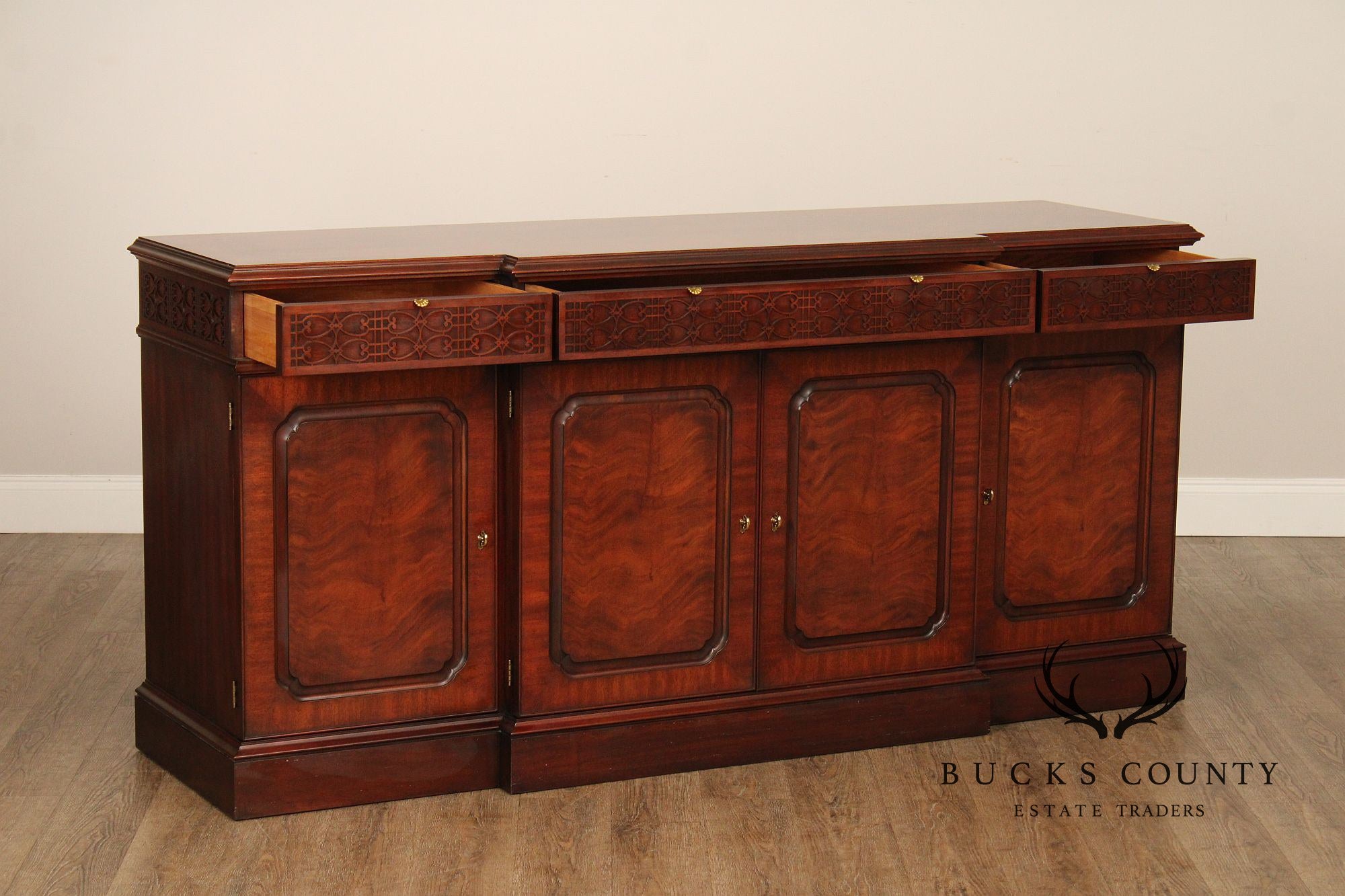 Henkel Harris Georgian Style Mahogany Sideboard