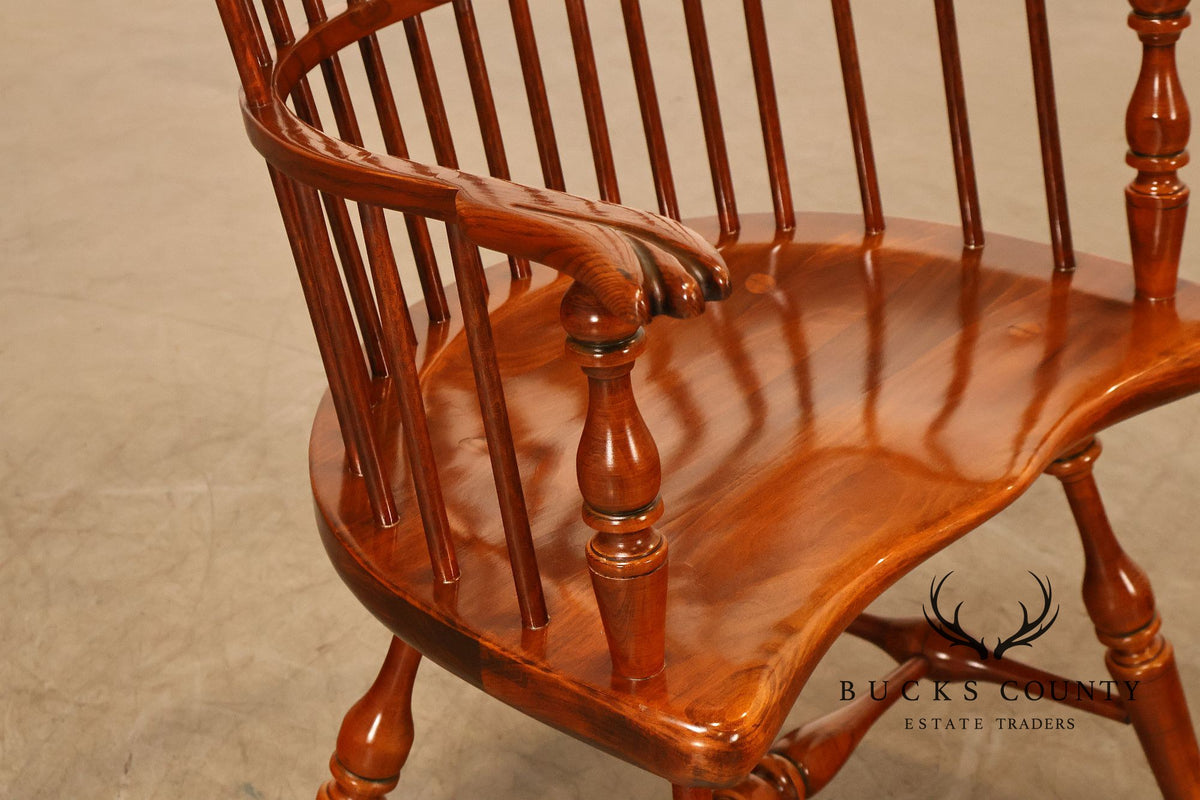 Frederick Duckloe Cherry Comb-Back Windsor Armchair