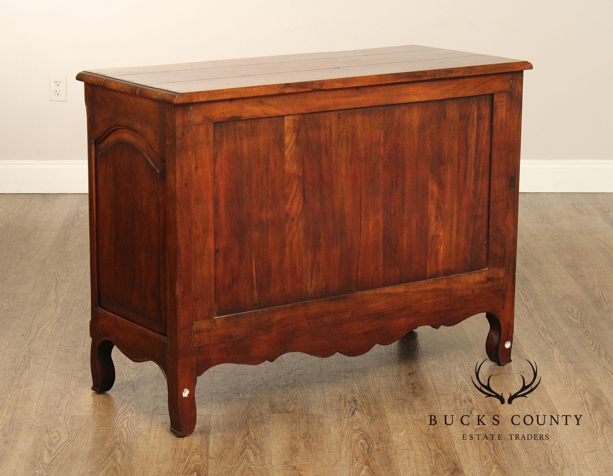 French Provincial Style Solid Mahogany Chest of Drawers