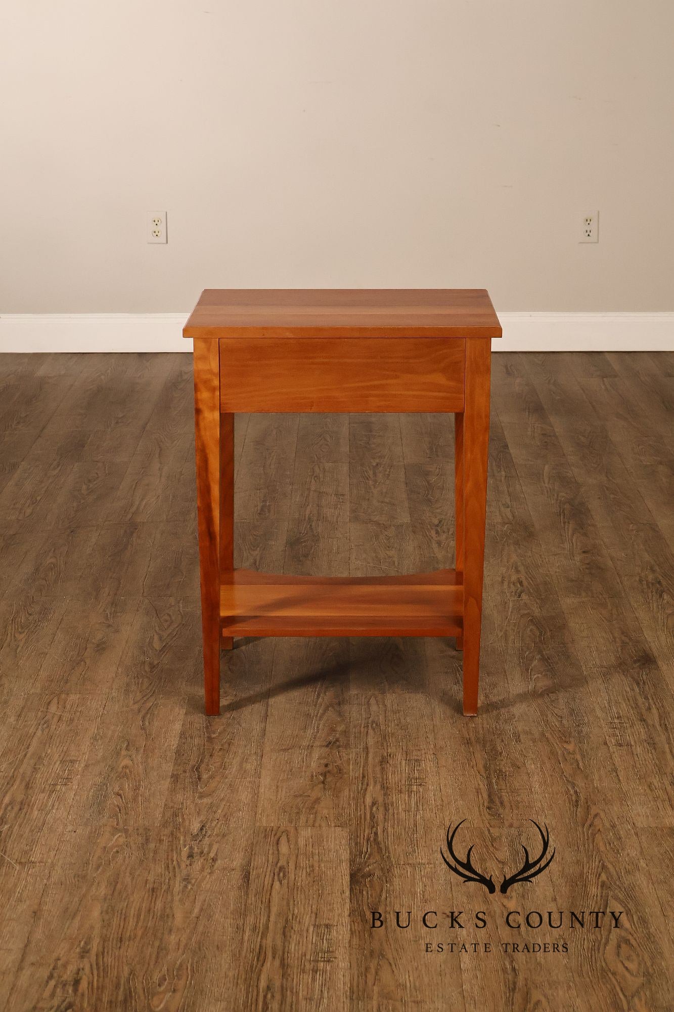 Stickley Directoire Style Cherry Pair Of End Tables