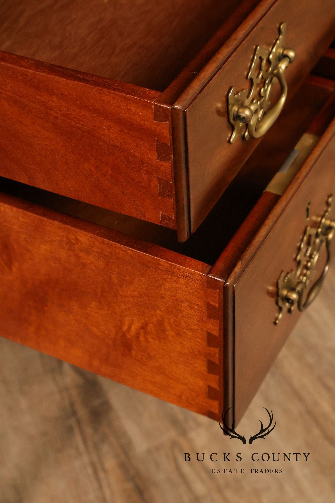 Kittinger Chippendale Style Mahogany Highboy