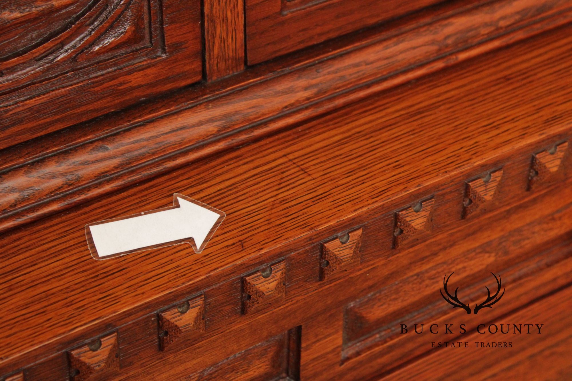 Romweber Viking Oak Buffet Cabinet