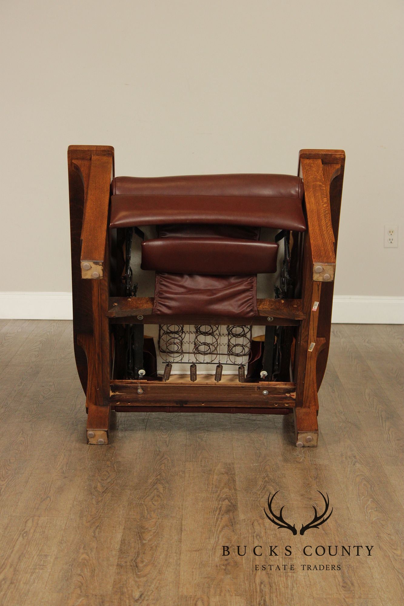 Stickley Mission Collection Oak Recliner