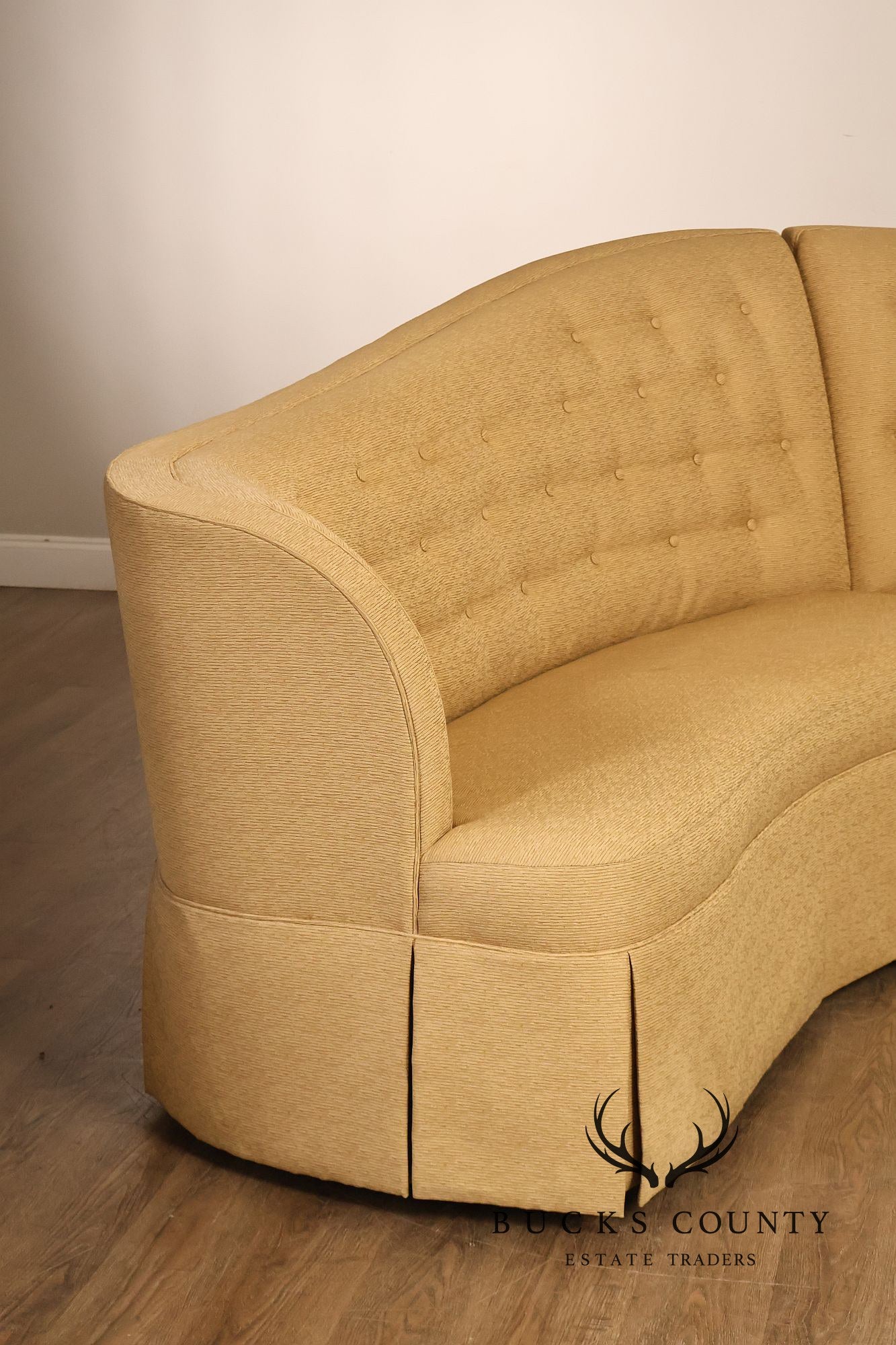 Thomasville Bogart Collection Curved Corner Sofa