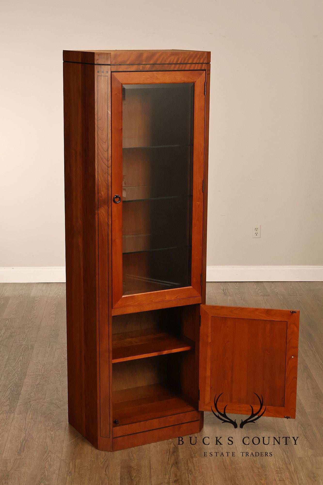 Stickley 21st Century Collection Cherry Curio Display Cabinet