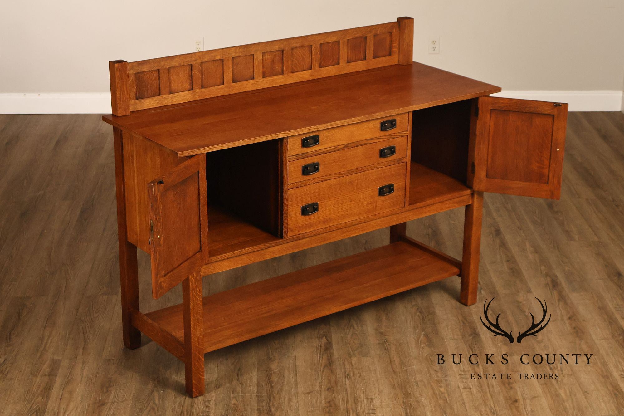Stickley Mission Collection Oak Sideboard