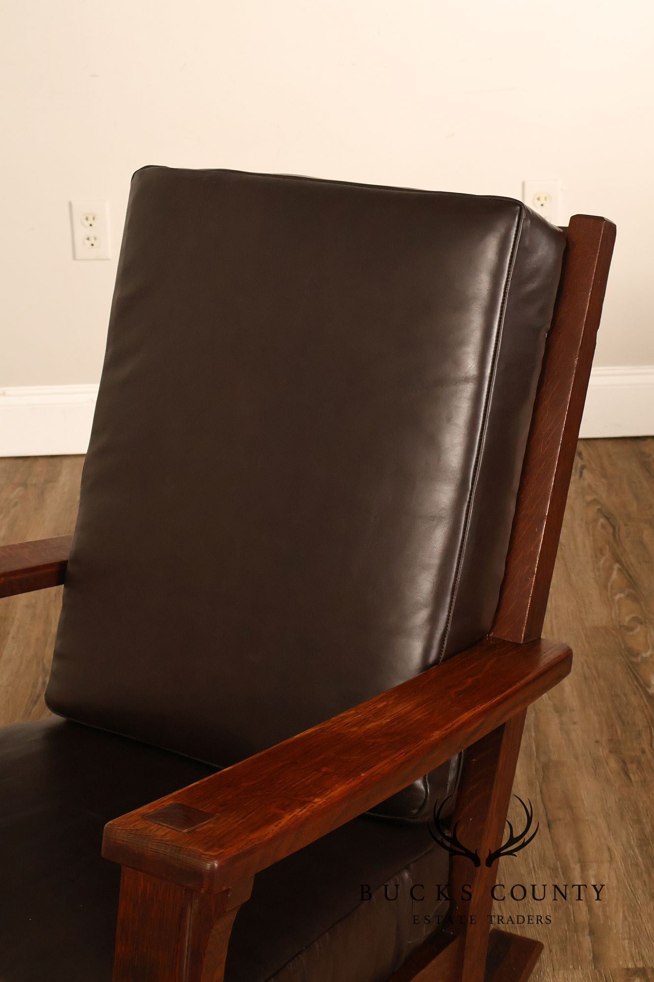 Limbert Antique Arts and Crafts Mission Oak Rocker