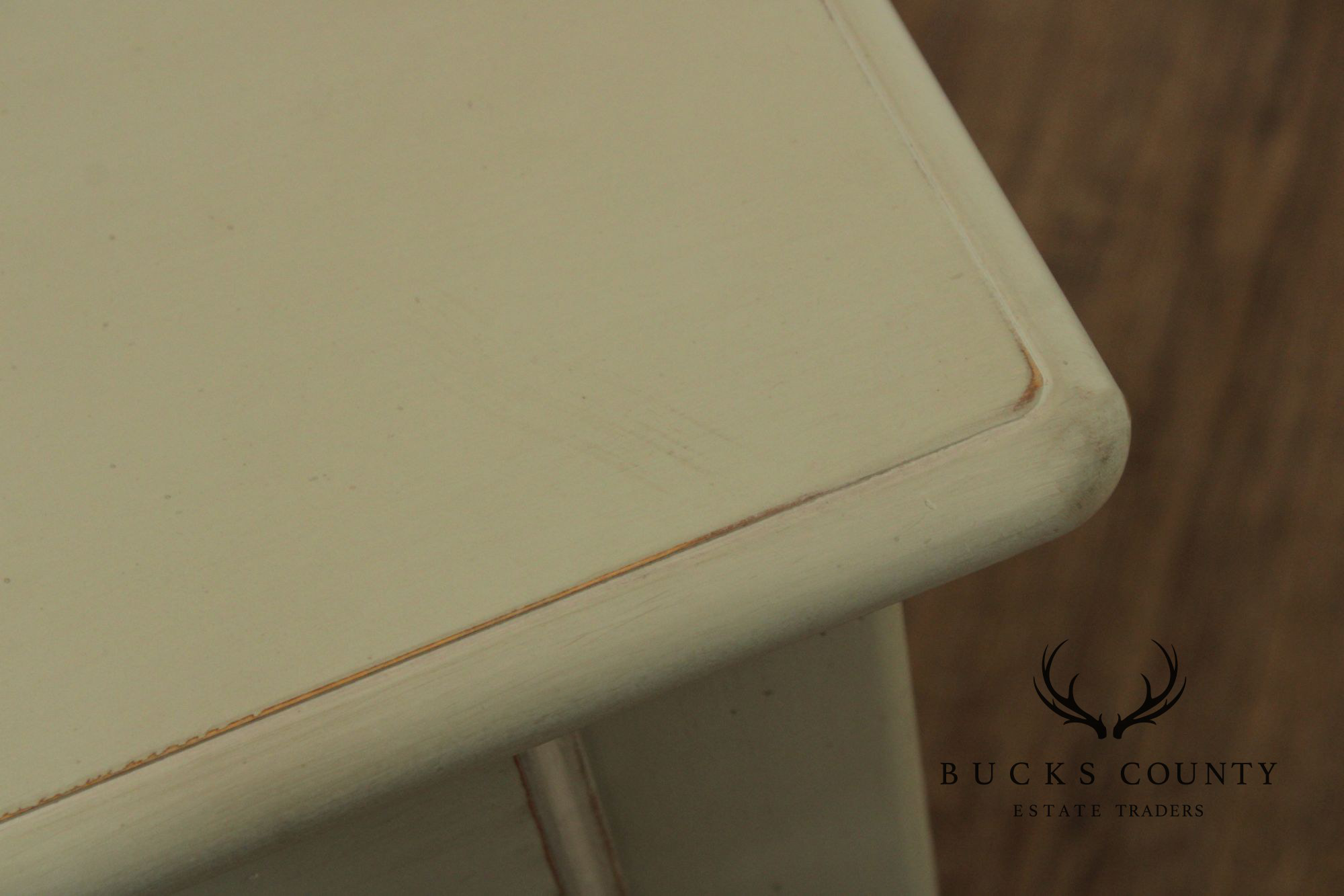 Ethan Allen 'Maison' Painted Executive Writing Desk