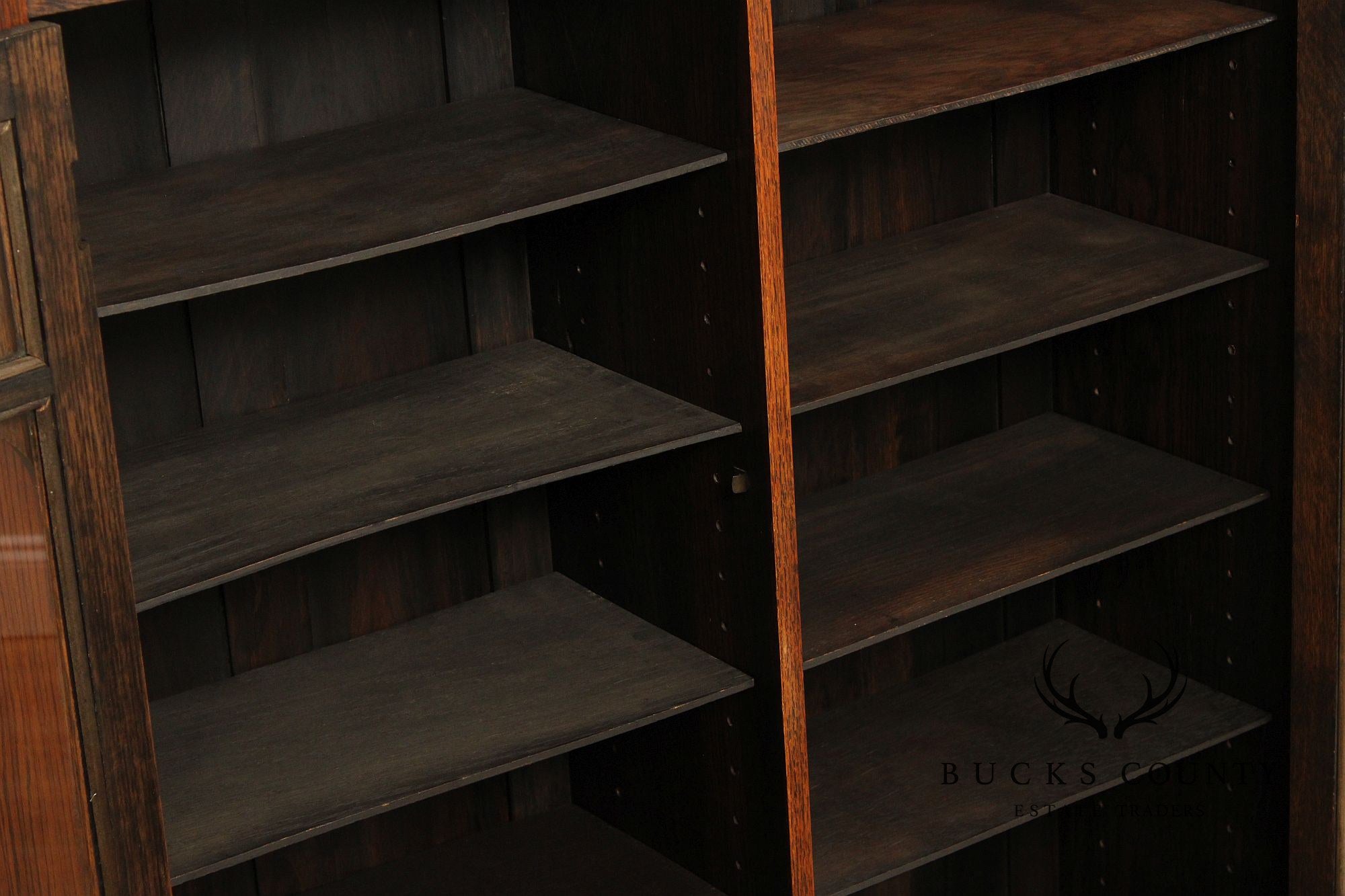 Grand Rapids Antique Mission Oak Bookcase